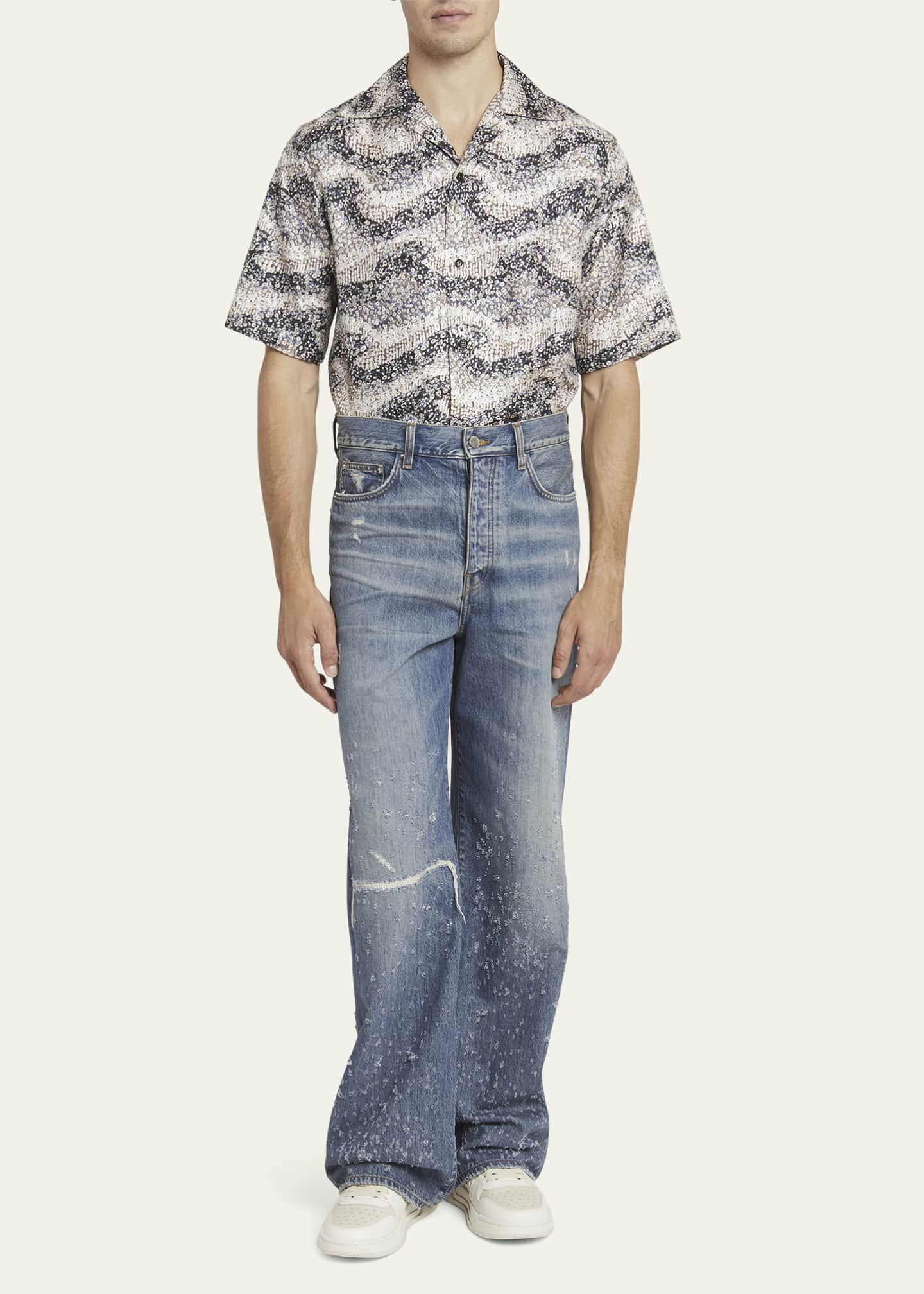 'Shotgun' Flared Baggy Pants main image 0