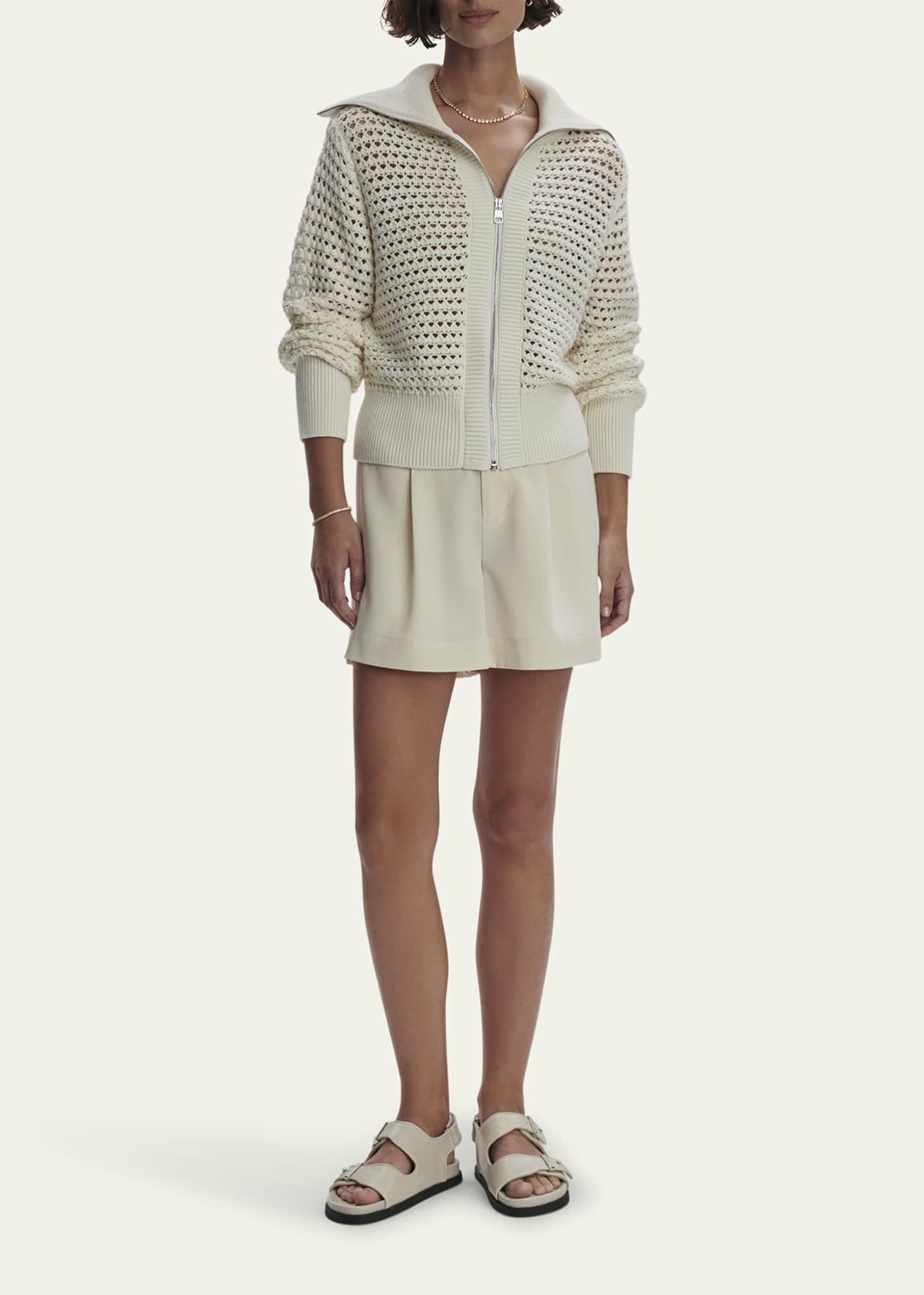 Varley Eloise Full-Zip Knit Jacket Image 2 of 5