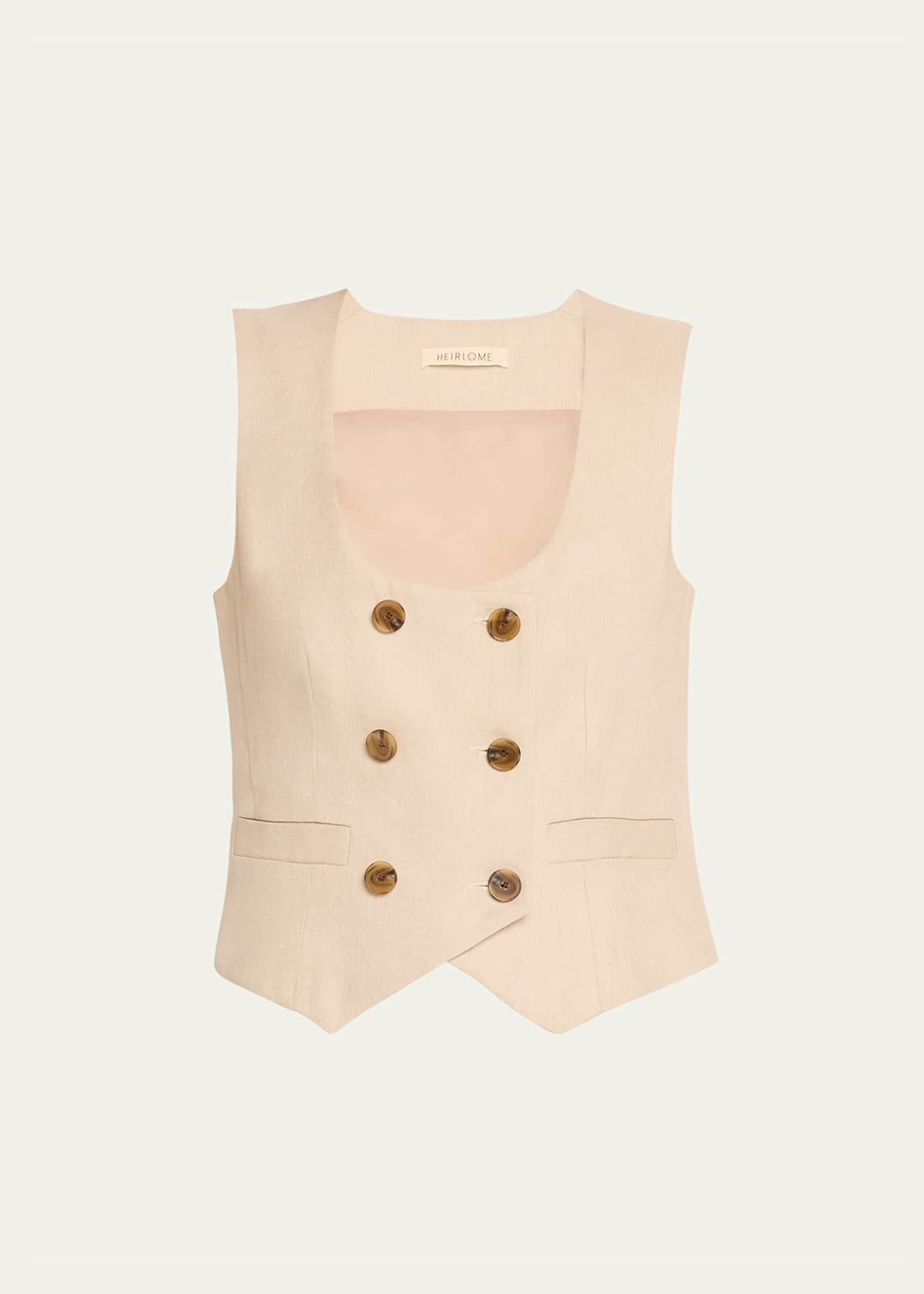Double breasted scoop on sale waistcoat