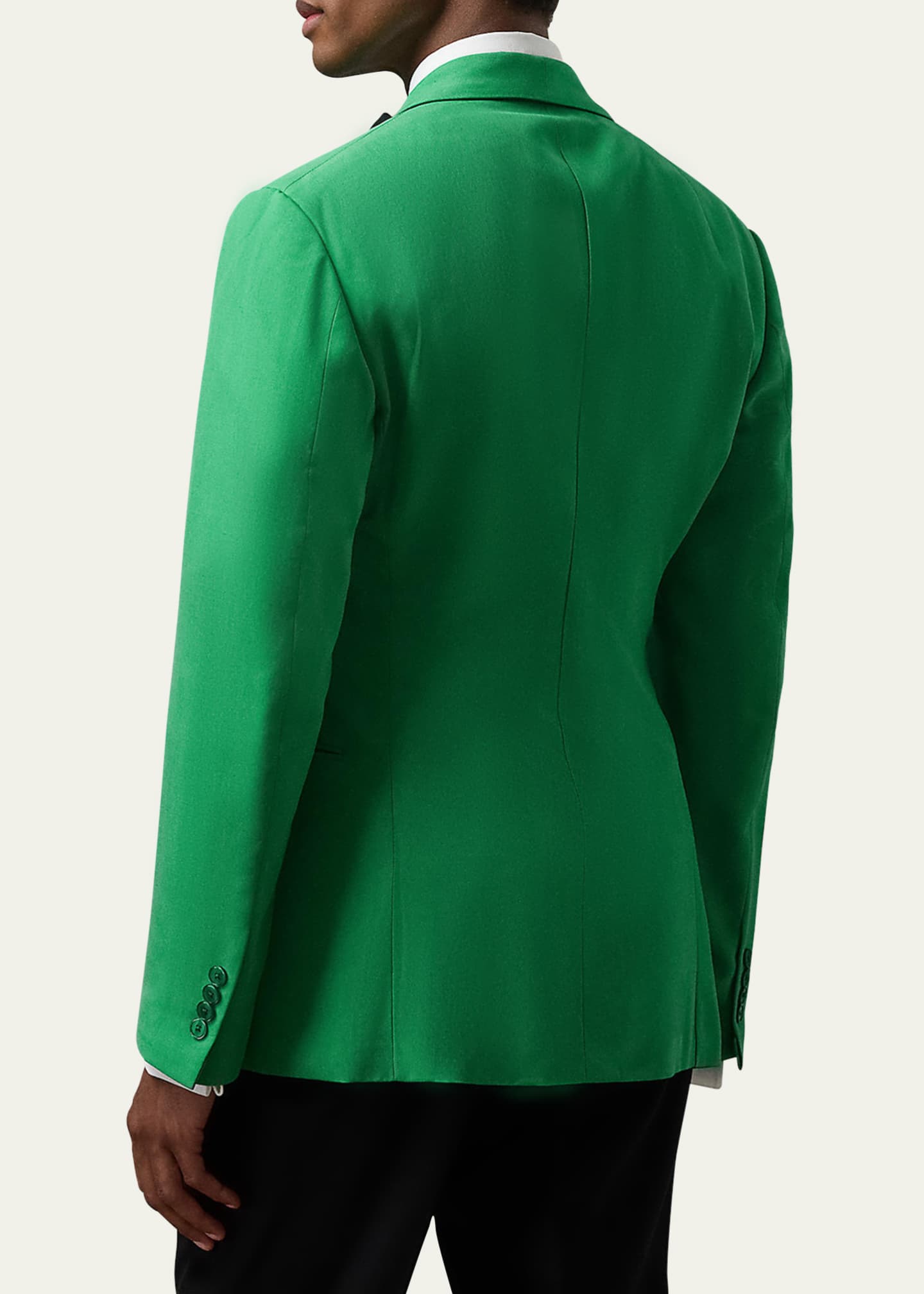 Ralph Lauren Purple Label Men's Kent Handmade Silk Shantung Jacket