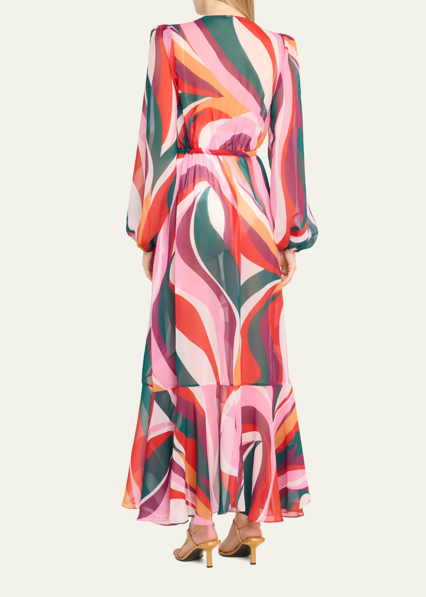 PatBO Delos Tie-Front Robe Coverup Image 3 of 5