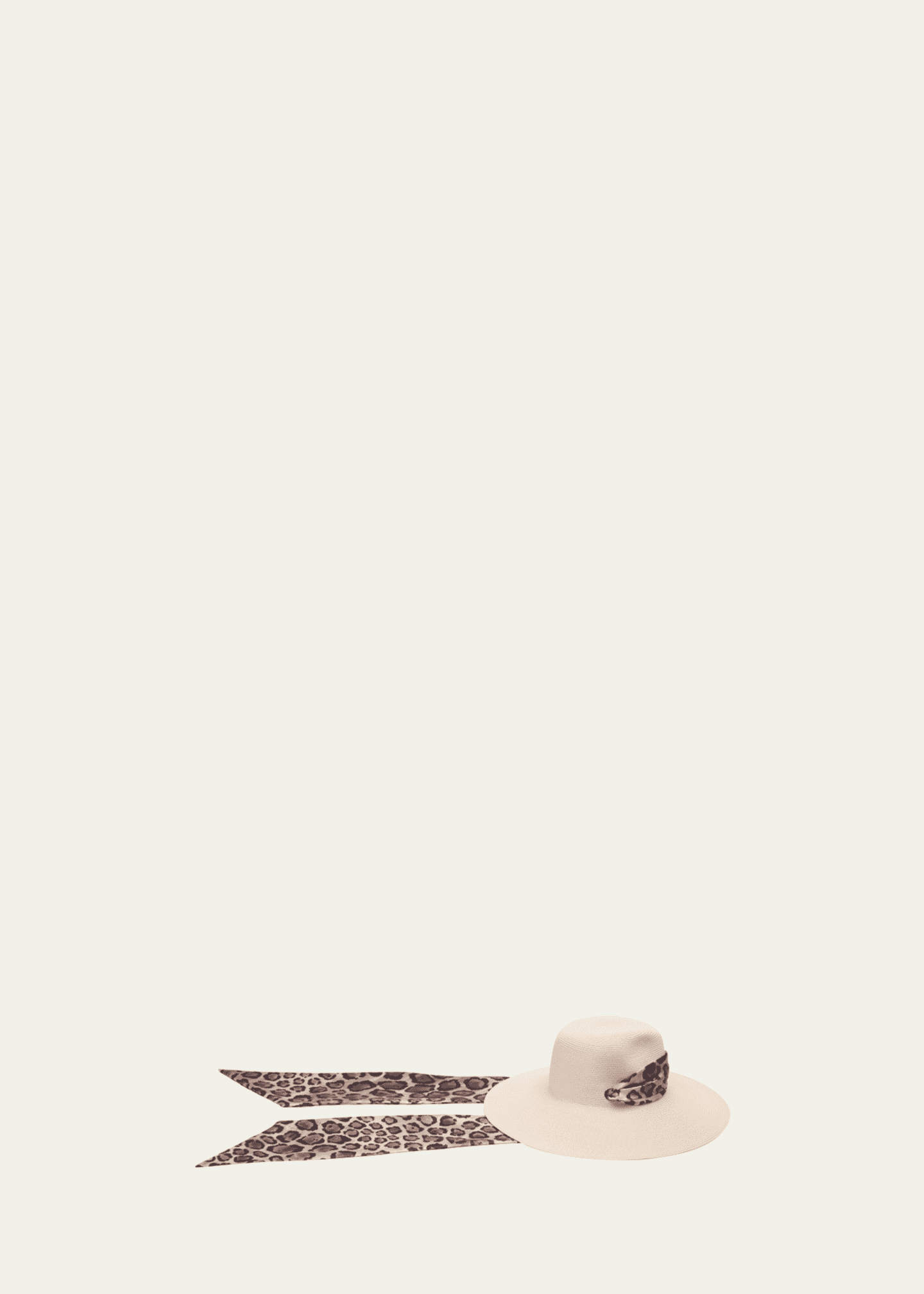 Eugenia Kim Cassidy Packable Hat with Leopard Scarf
