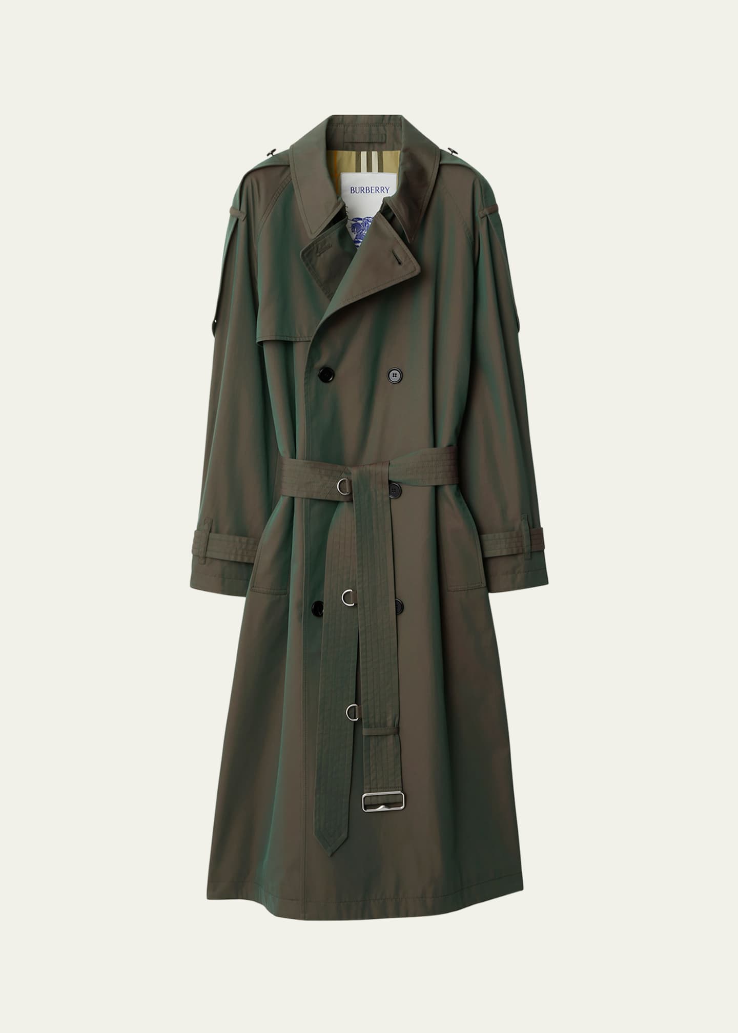 Burberry belted coat online