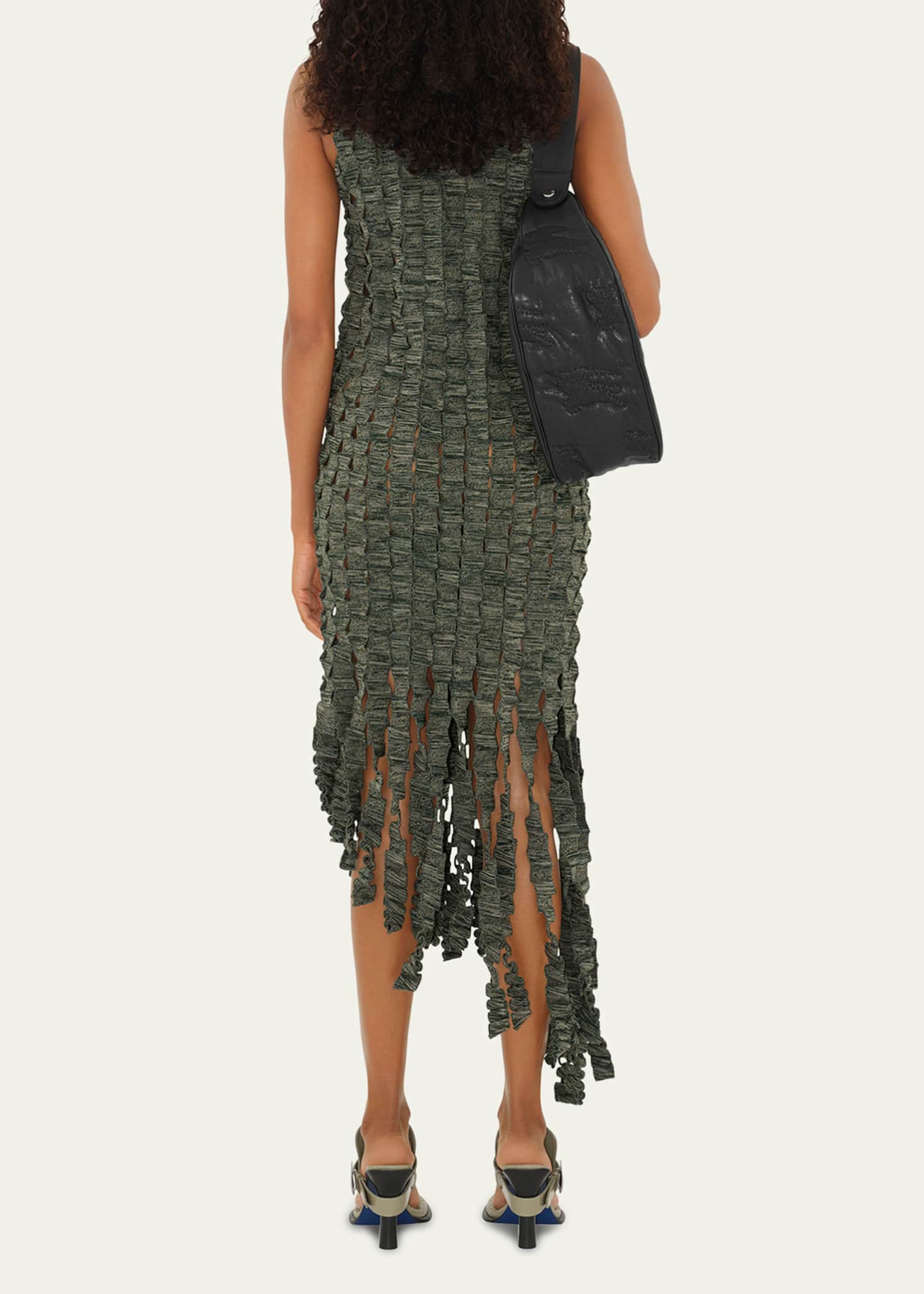 Burberry discount fringe dress