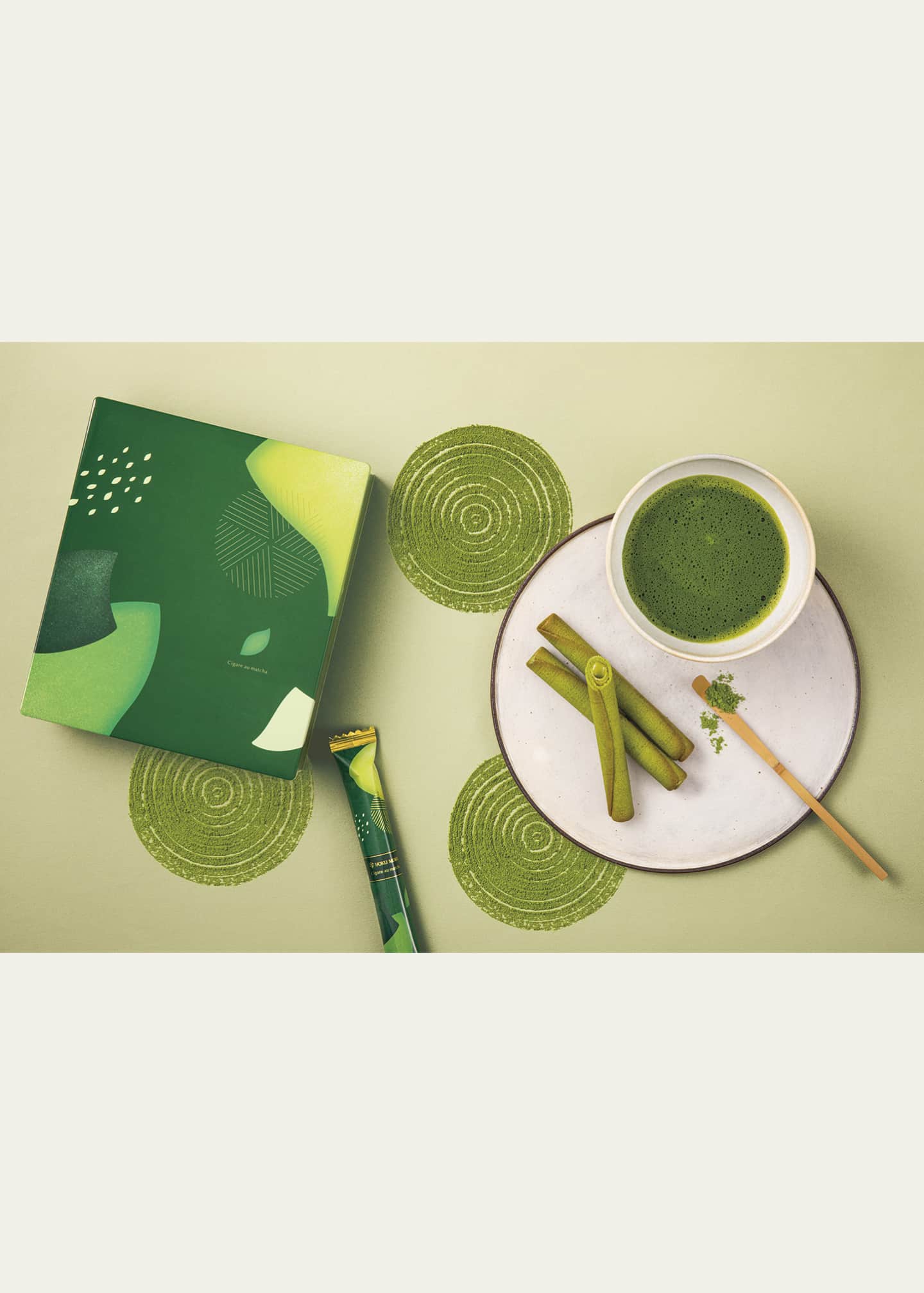 Yoku Moku 14 Cigare au Matcha Cookies Image 4 of 4