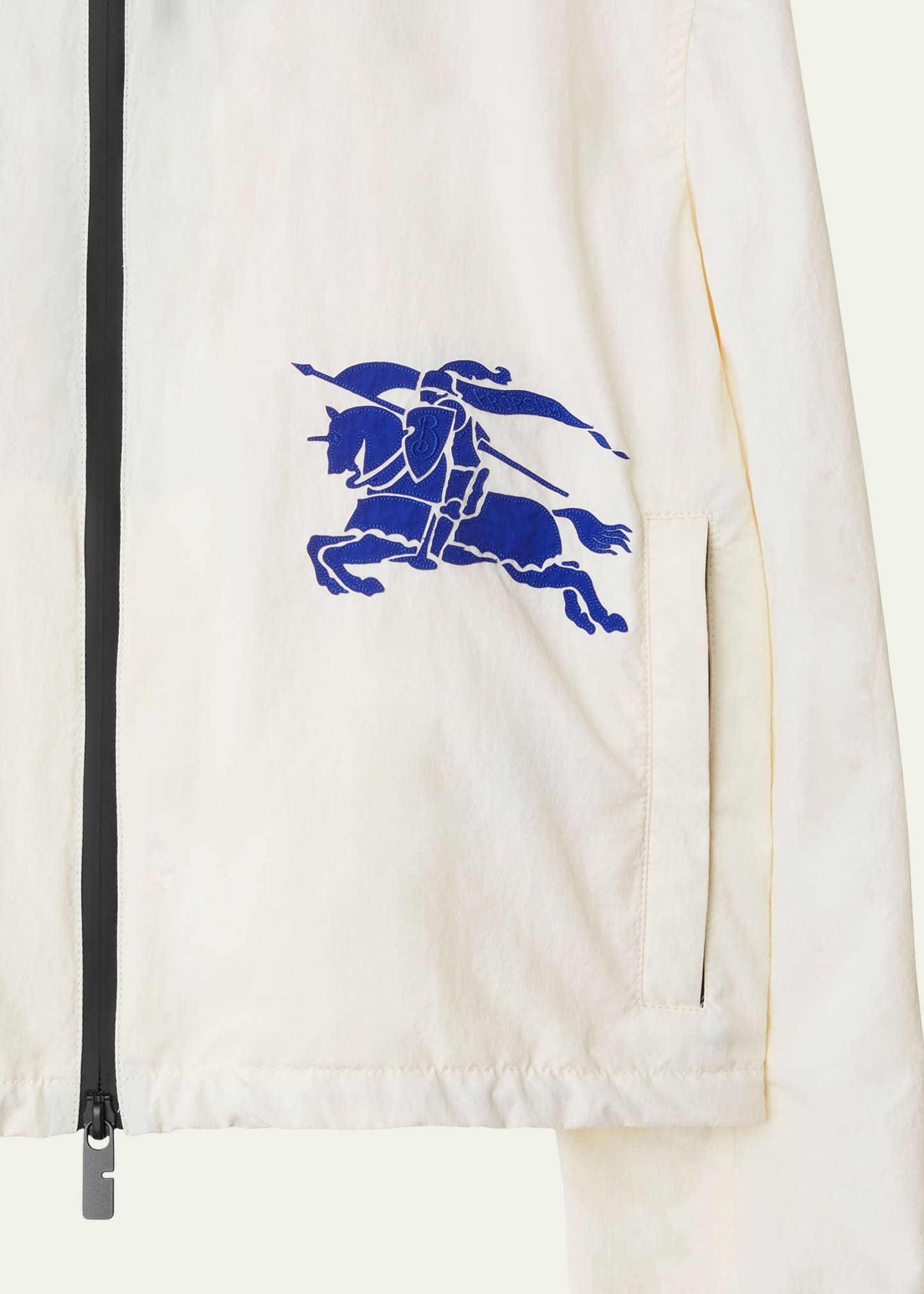 Burberry Hooded EKD Embroidered Jacket Image 5 of 5