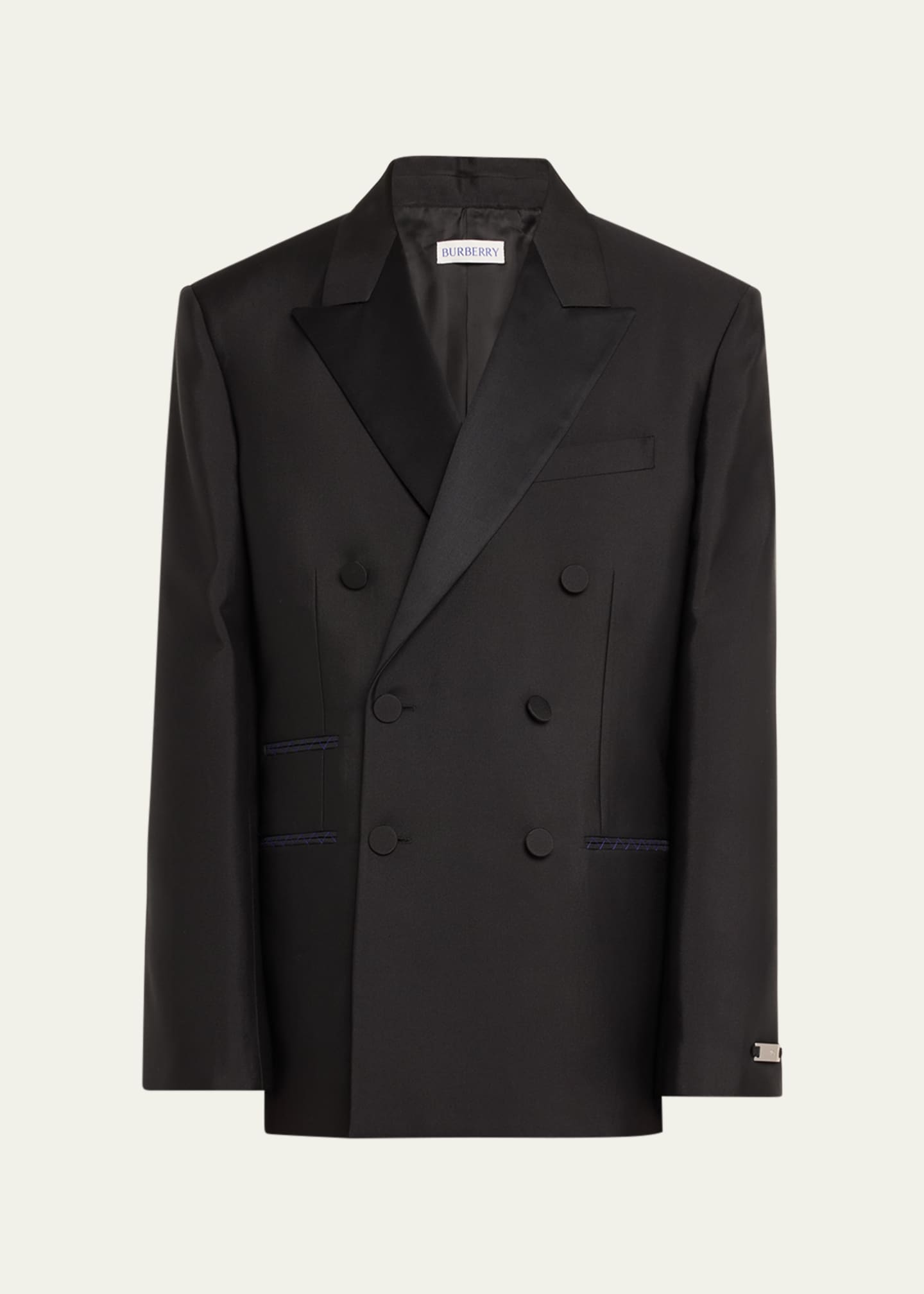 Burberry Men s Double Breasted Tuxedo Jacket