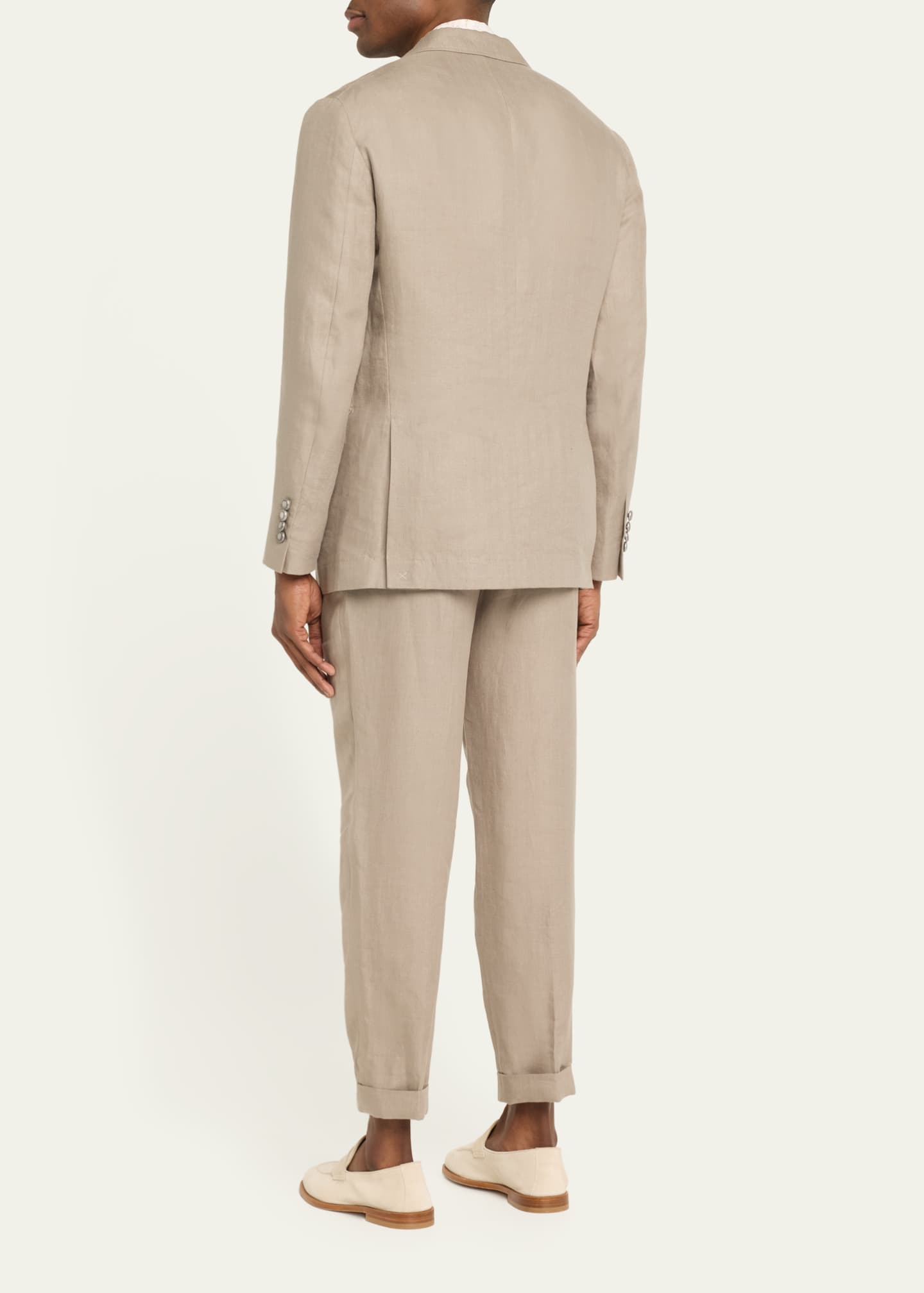 Brunello Cucinelli Pearl Silk Two-Piece Suit main image 1
