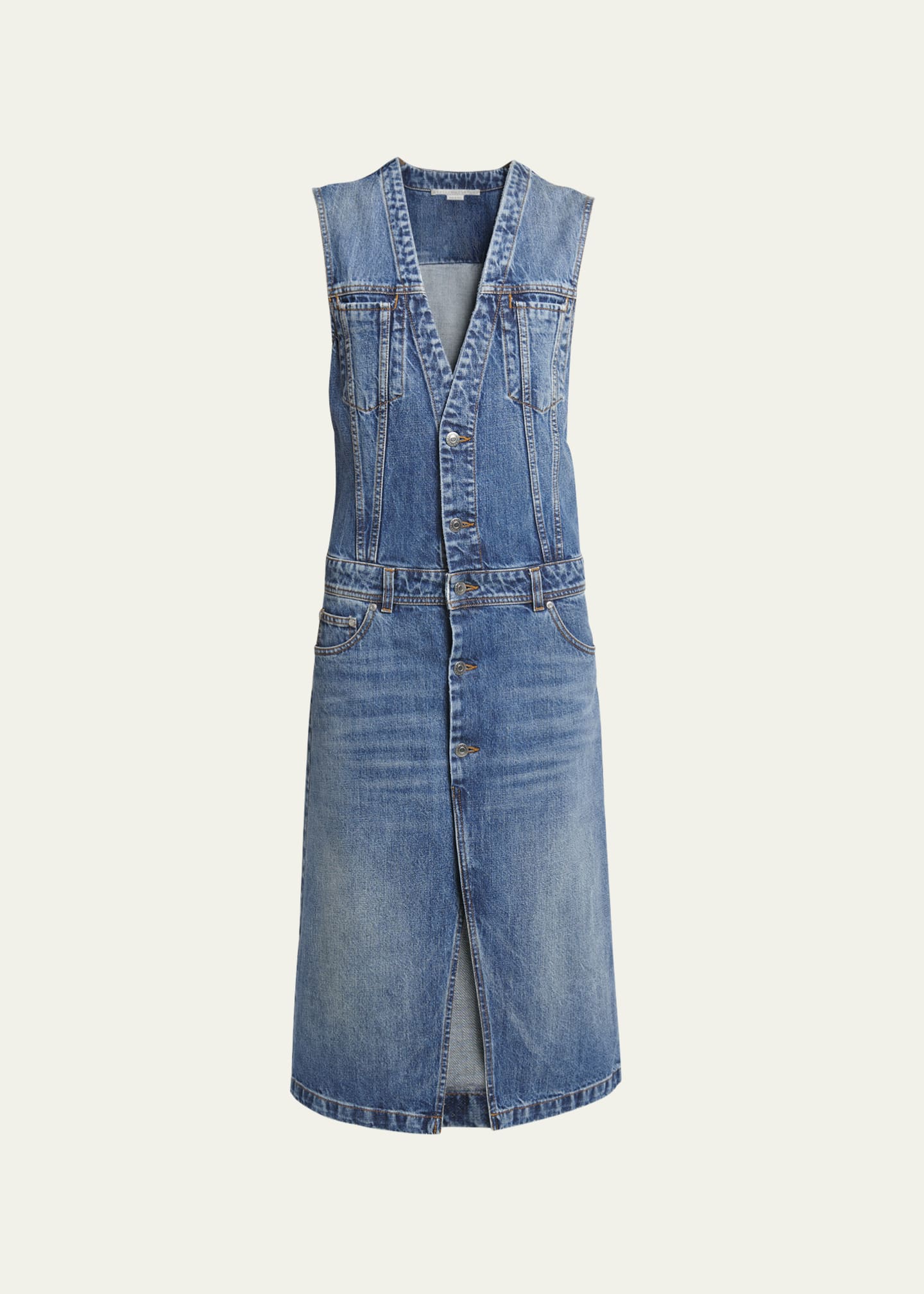 Stella mccartney denim dress discount