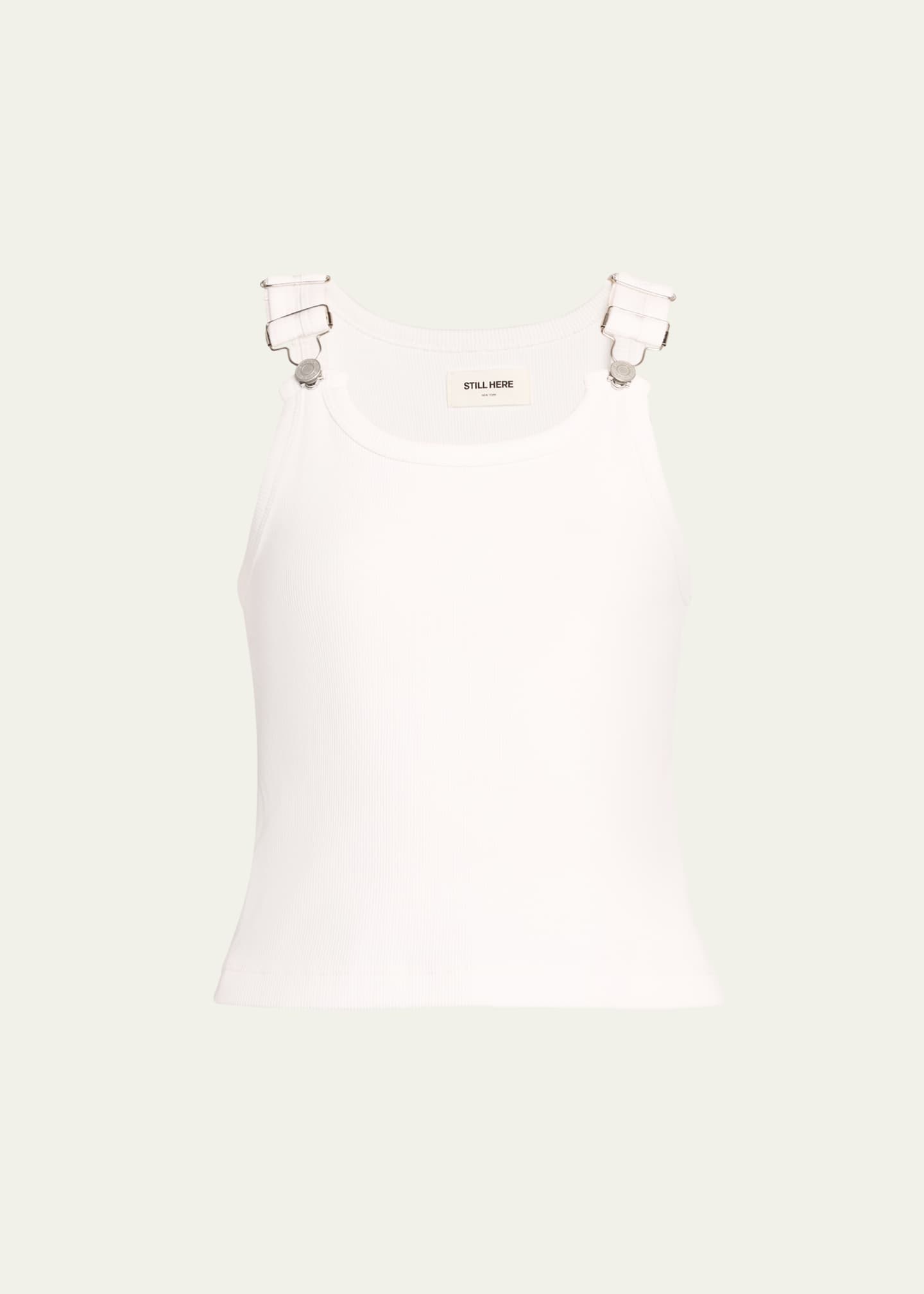 MMIC ♥ 1970 tank top /追跡付 Tank top in embossed viscose with lamé wave pattern