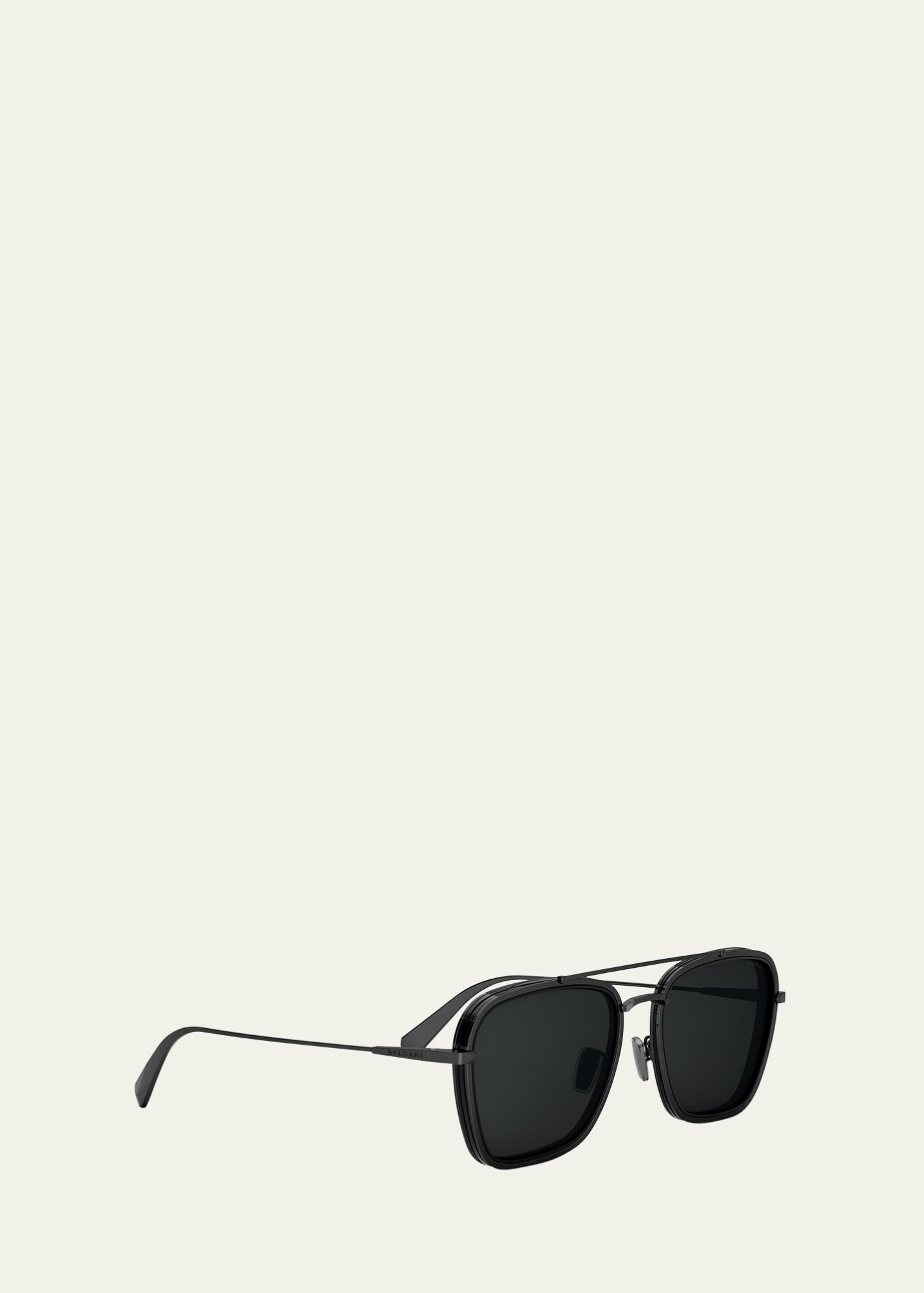 BVLGARI B.Zero1 Square Sunglasses - Bergdorf Goodman