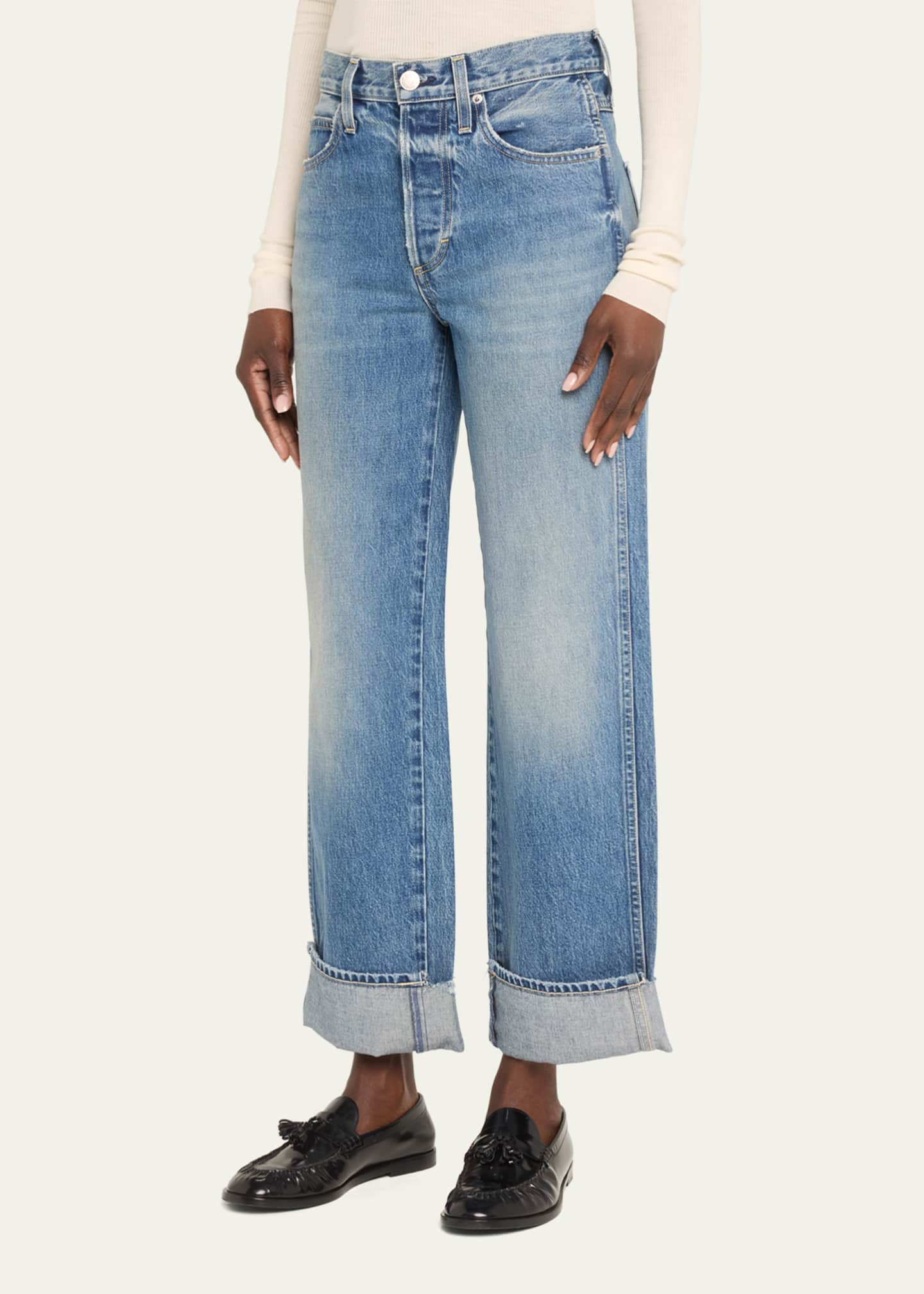 AMO Denim Sonia Cuffed Jeans Image 4 of 5