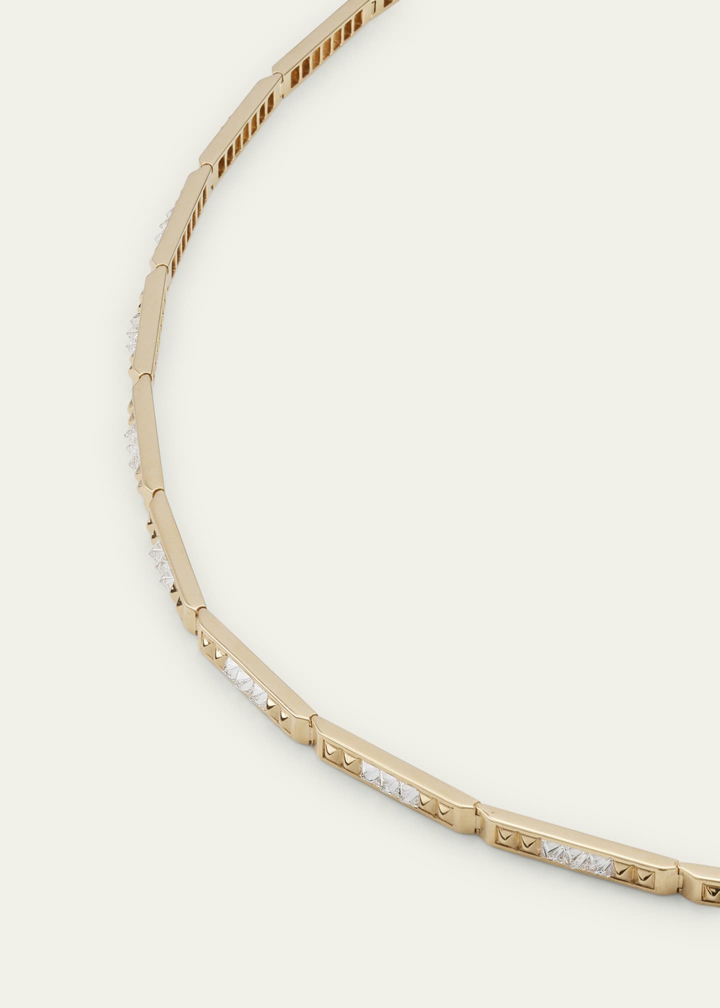 Savolinna Be Spiked Diamond Choker Necklace Image 3 of 4