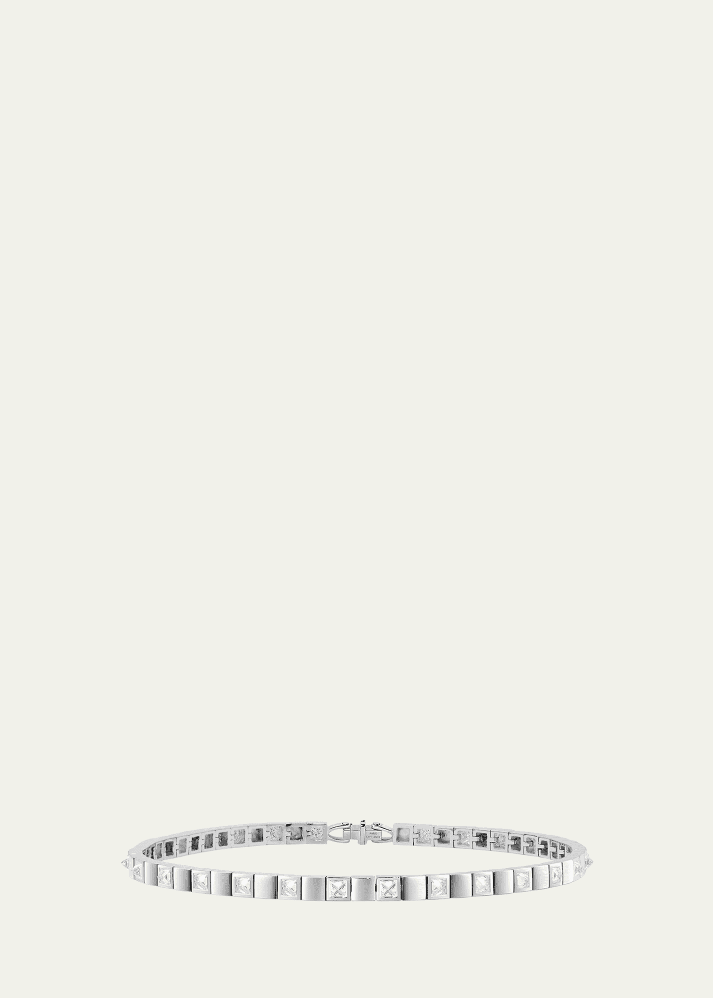 Savolinna Be Spiked Slim Diamond Tennis Bracelet