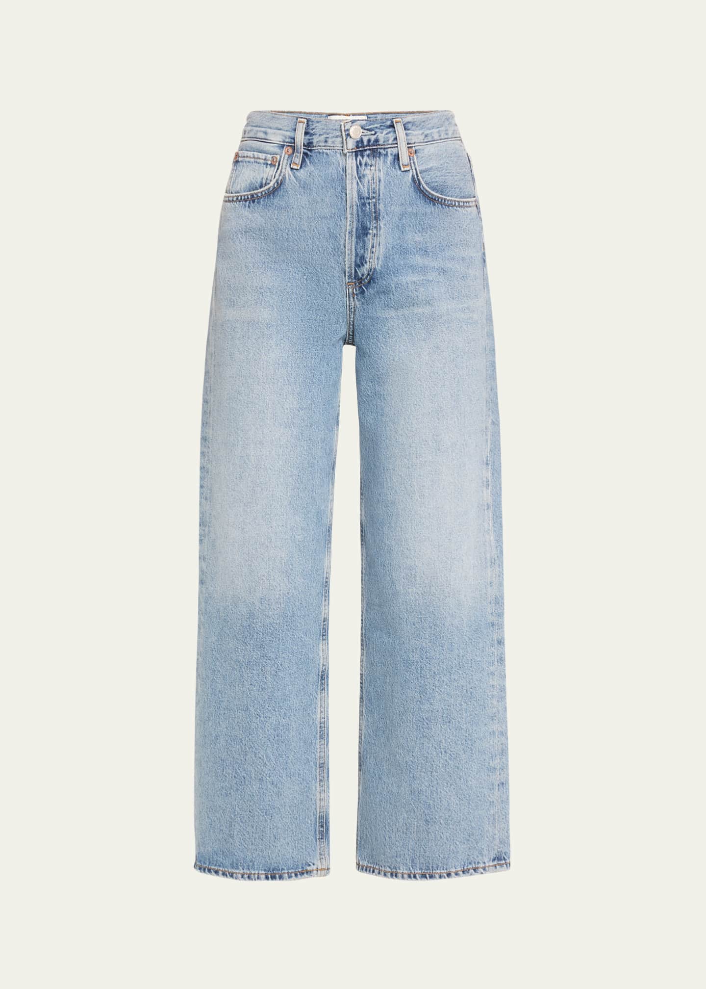 AGOLDE Ren Wide-Leg Crop Jeans Image 1 of 5
