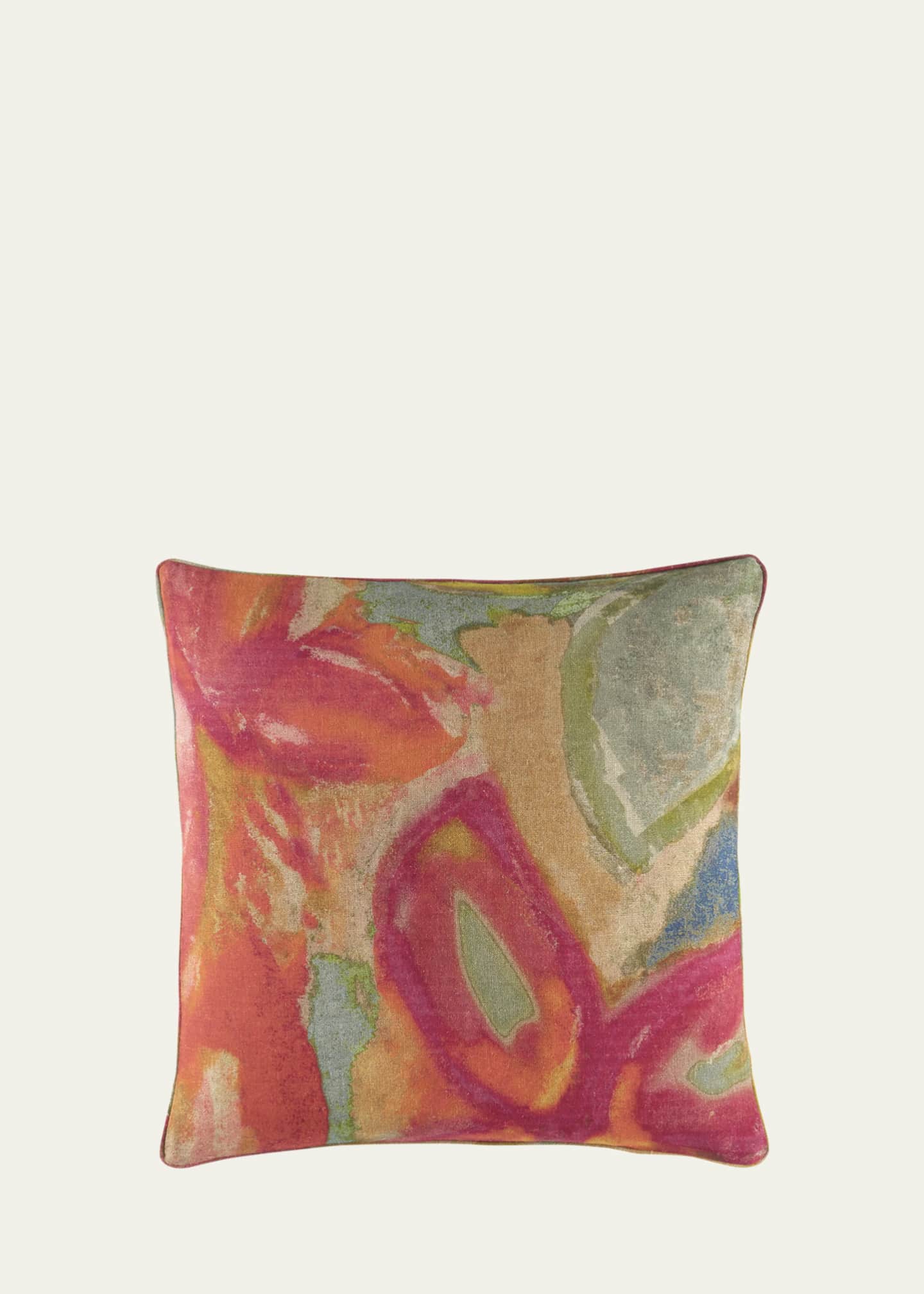 Pine Cone Hill Joy Linen Multicolor Euro Sham Bergdorf Goodman