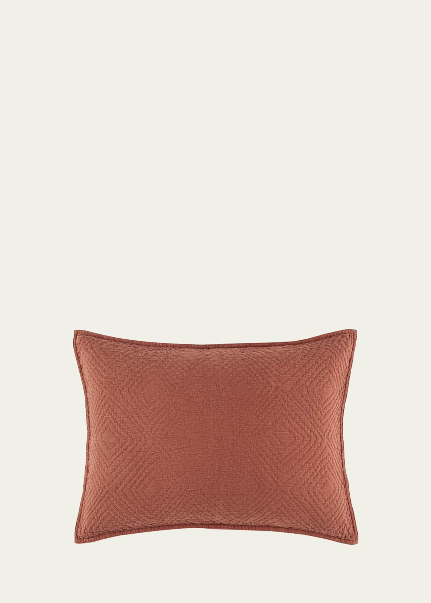 Pine Cone Hill Kerala Cotton Matelasse Sham Image 1 of 3