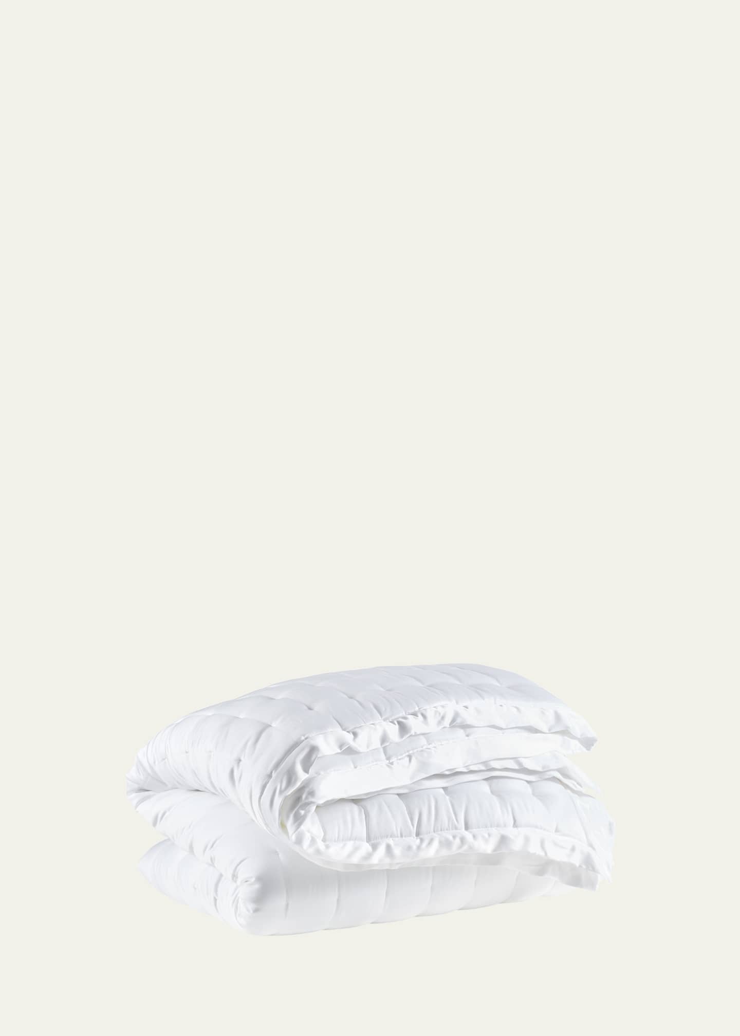 Pine Cone Hill Puff Tencel King Quilt, White Image 1 of 2