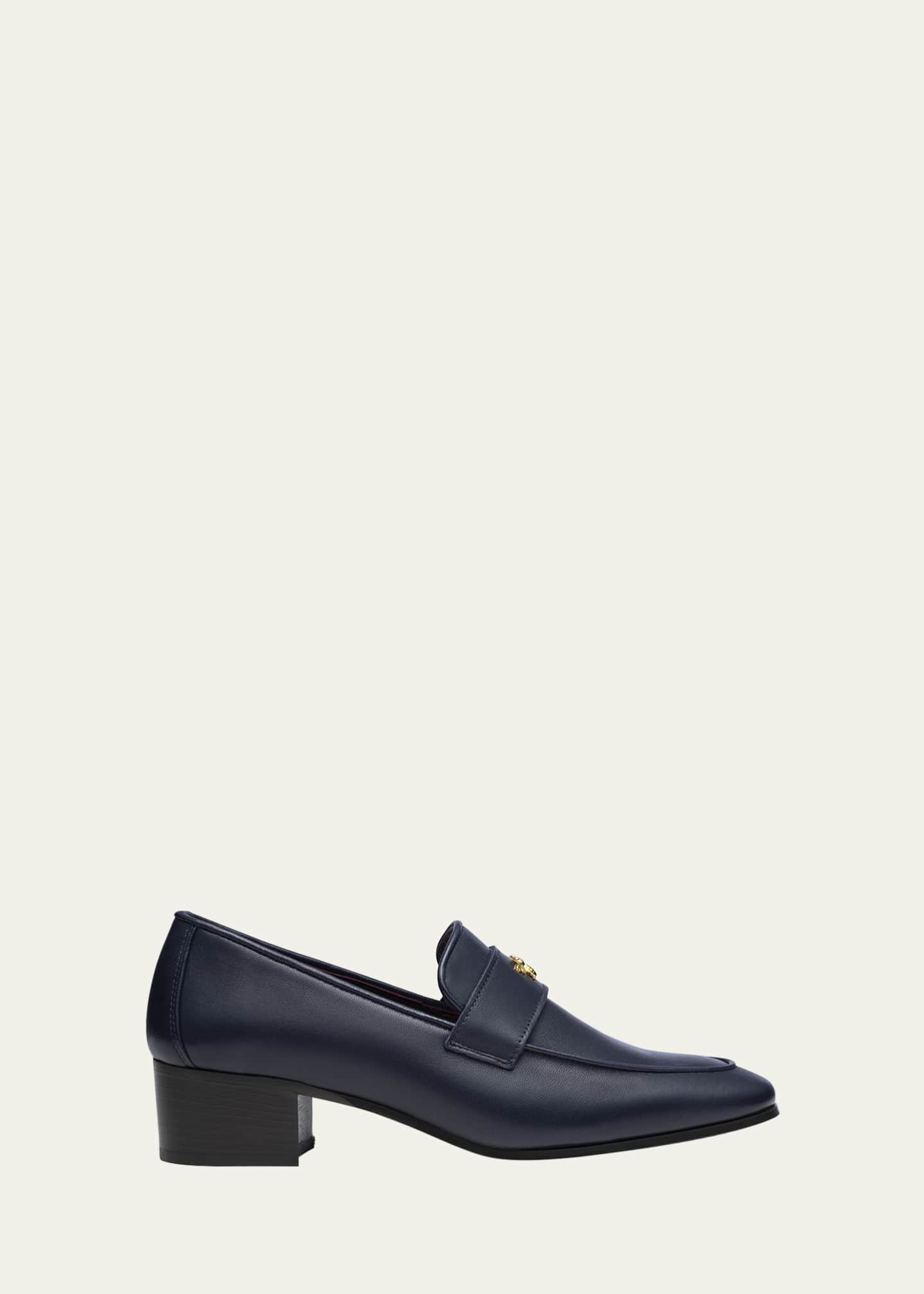【美品】Her lip to Medallion Heel Loafer Her lip to Medallion Heel Loafer