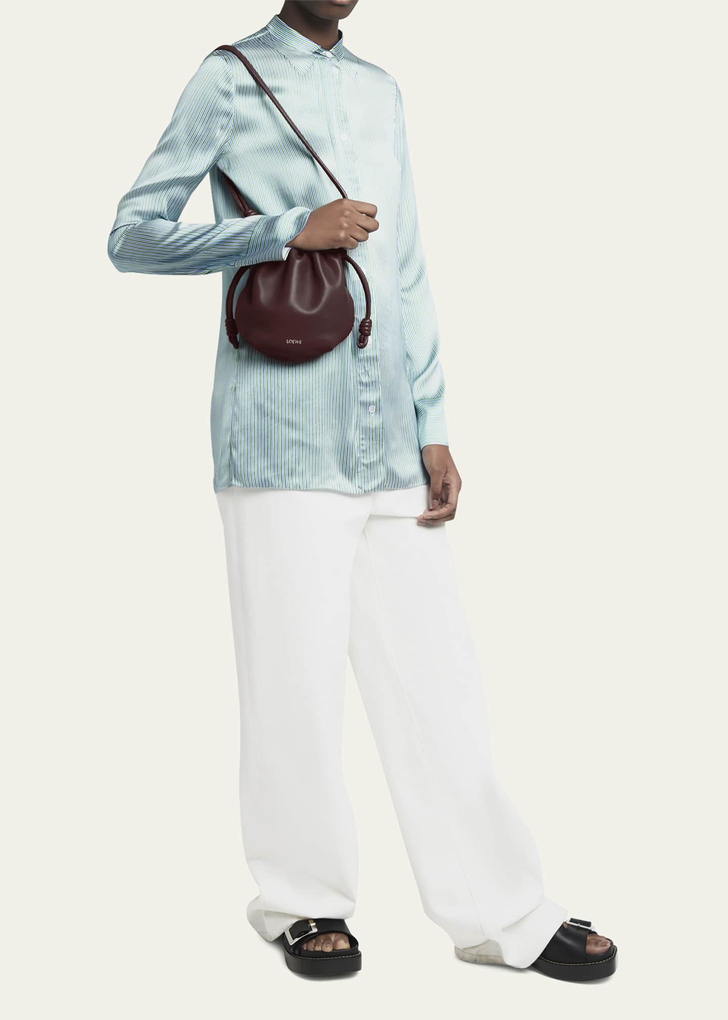 Loewe Flamenco Mini Crossbody Bag in Napa Leather Image 5 of 6