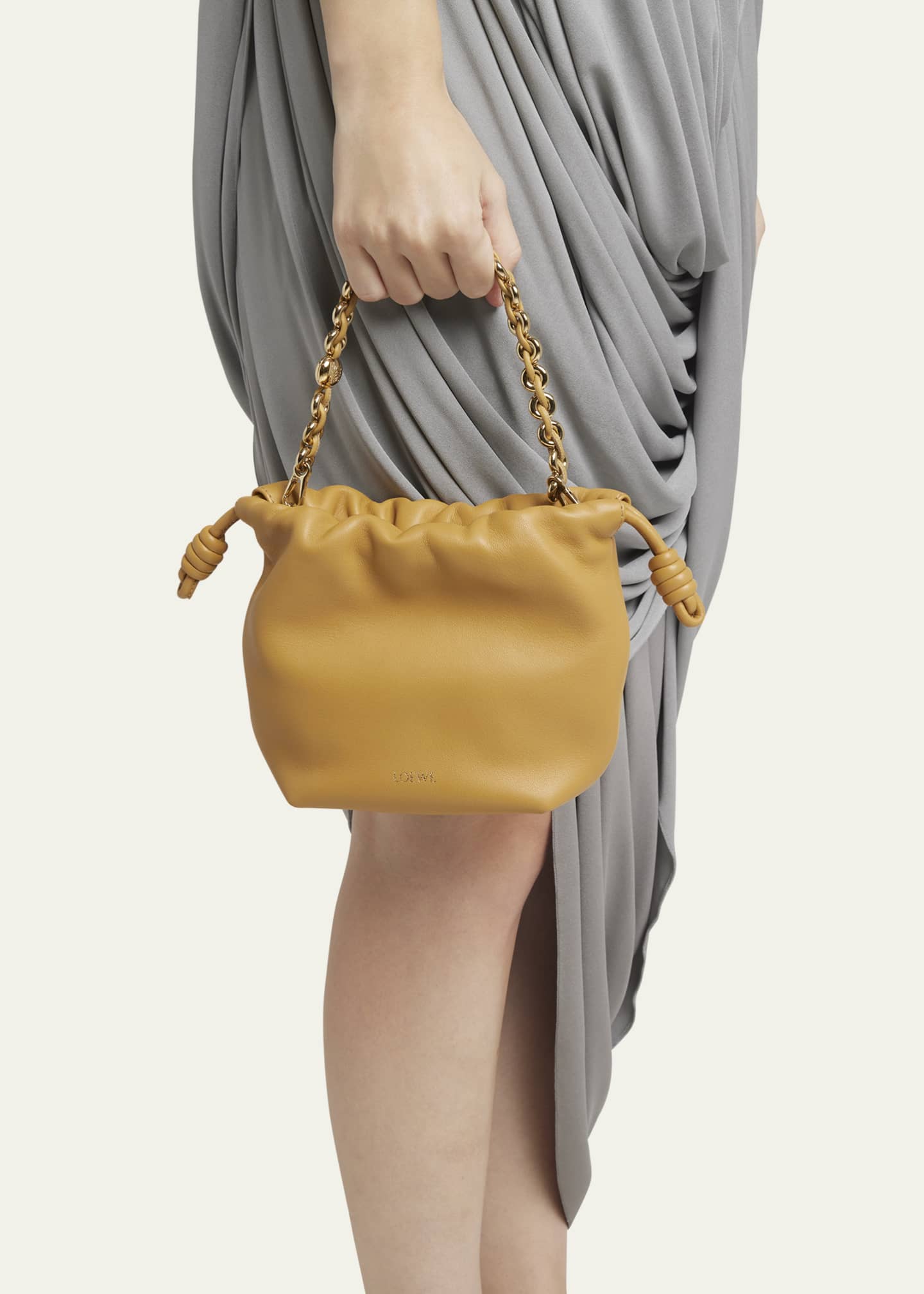 Loewe Flamenco Mini Crossbody Bag in Napa Leather Image 2 of 6