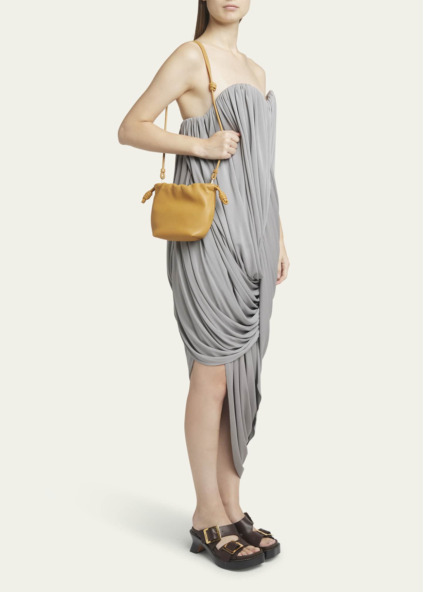 Loewe Flamenco Mini Crossbody Bag in Napa Leather Image 5 of 6