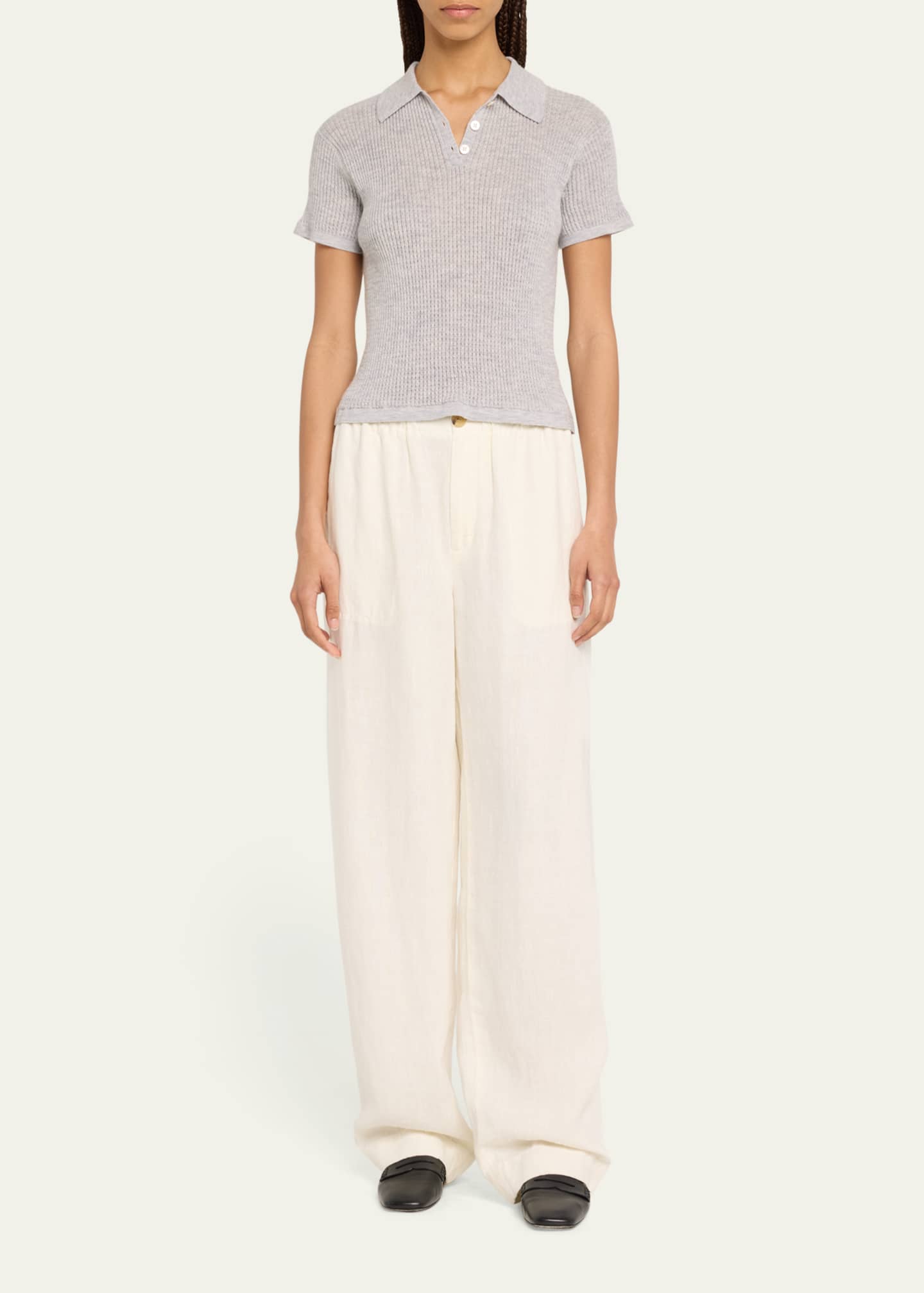 Vince Hemp Wide-Leg Utility Pants Image 2 of 5