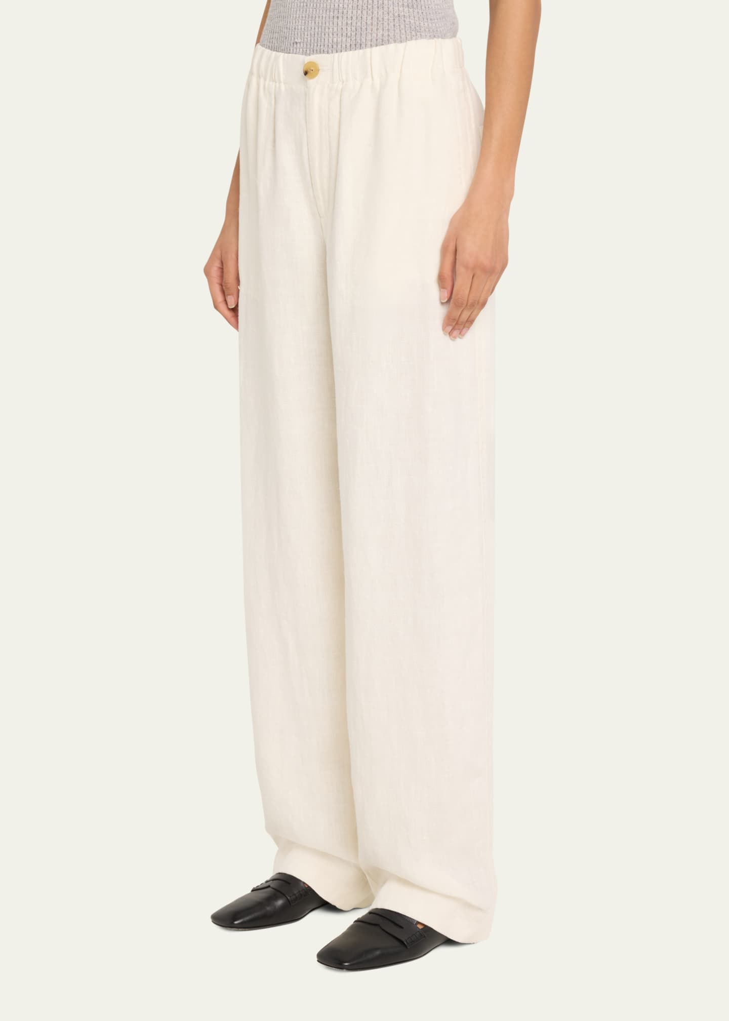 Vince Hemp Wide-Leg Utility Pants Image 4 of 5