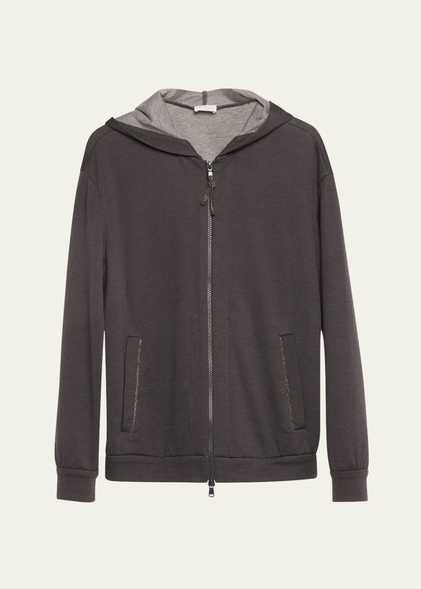Hooded zip up cardigan hot sale