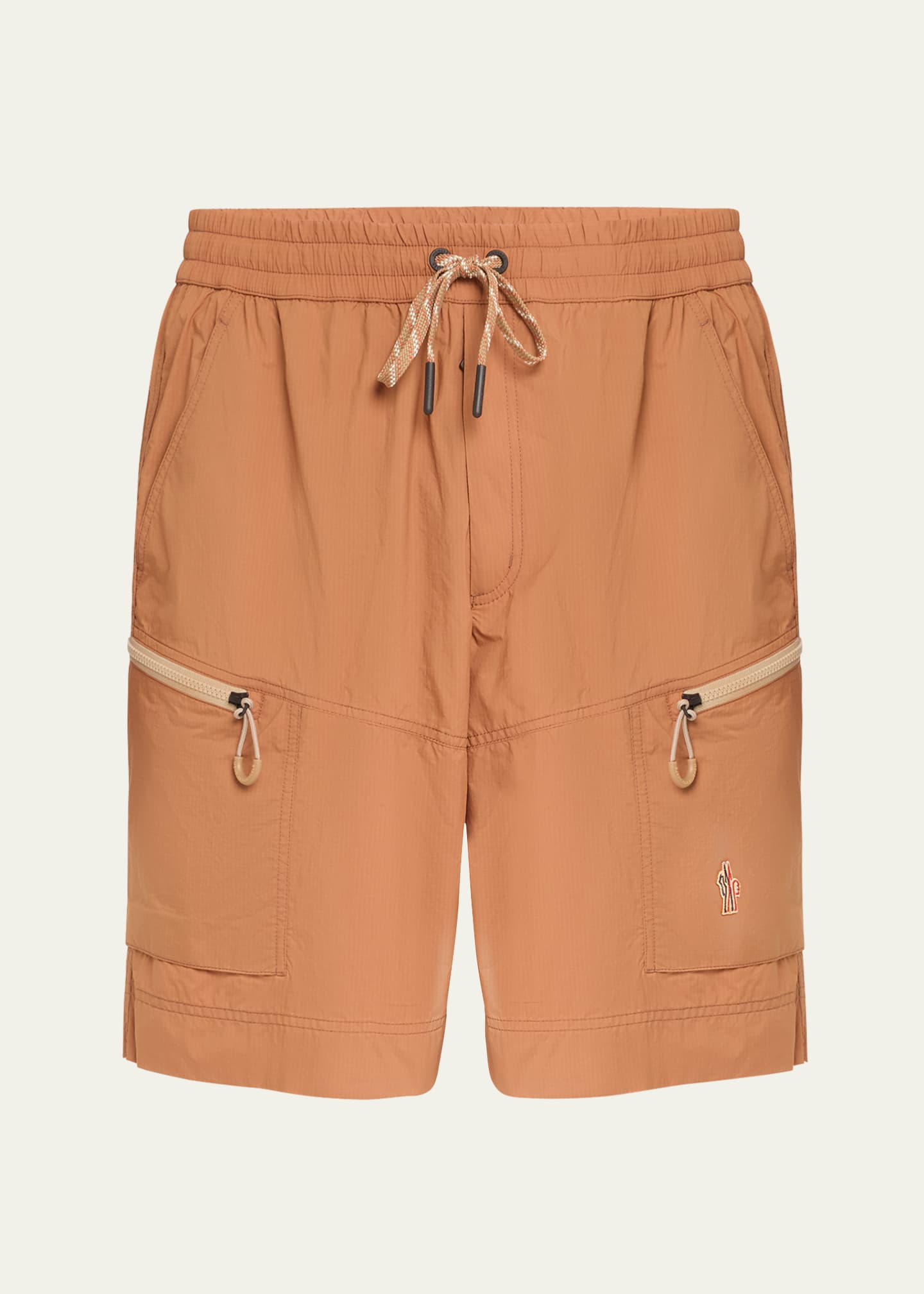 Ripstop nylon cargo shorts deals
