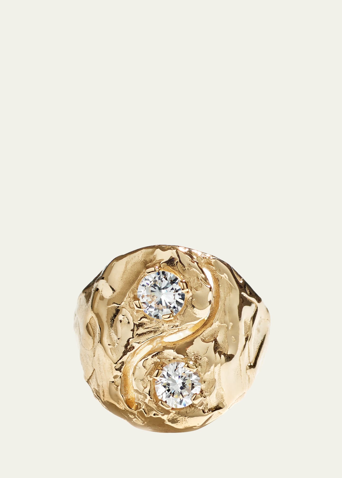 Fie Isolde Yin and Yang Diamond Ring