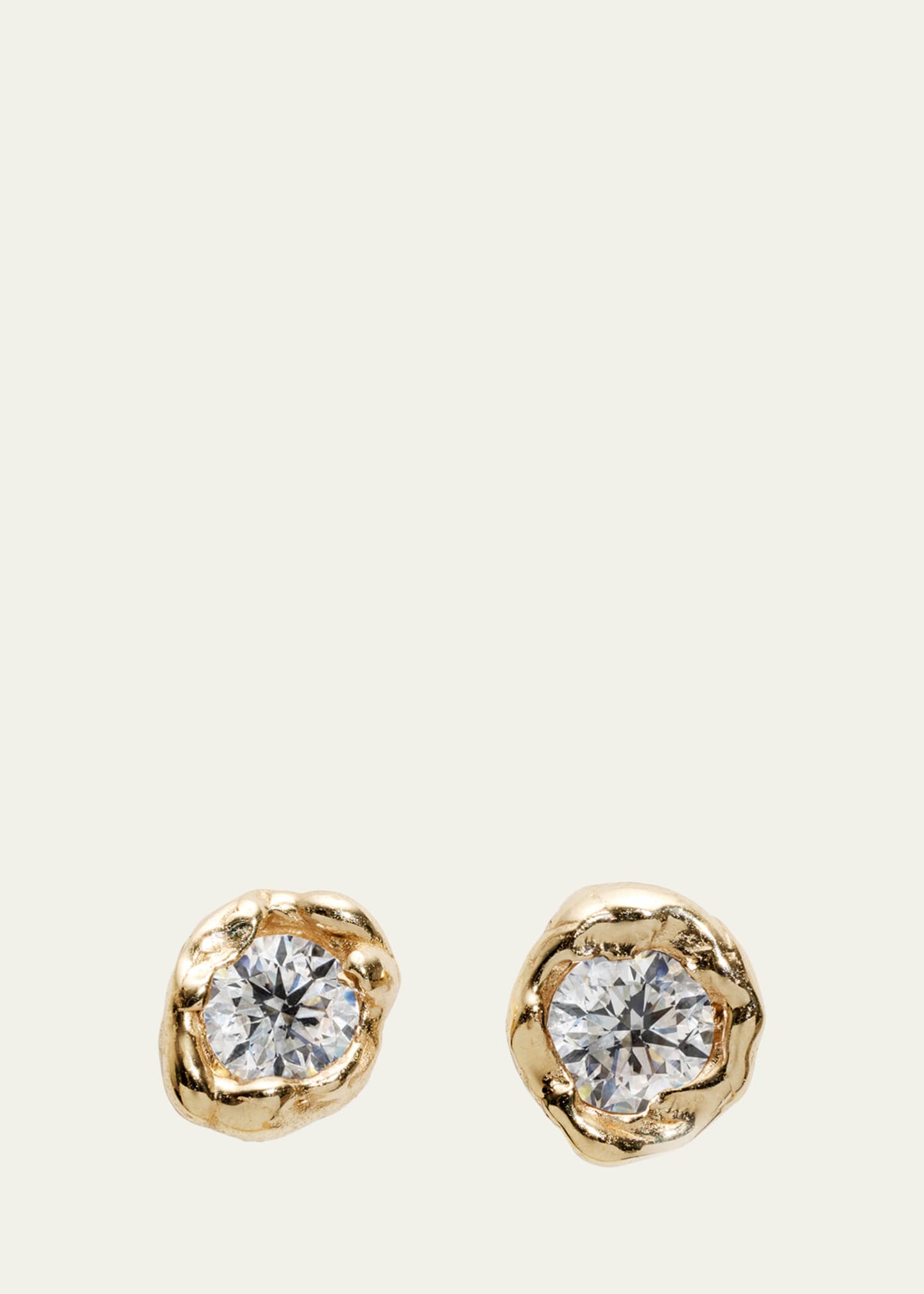 Fie Isolde Alfa Diamond Stud Earrings