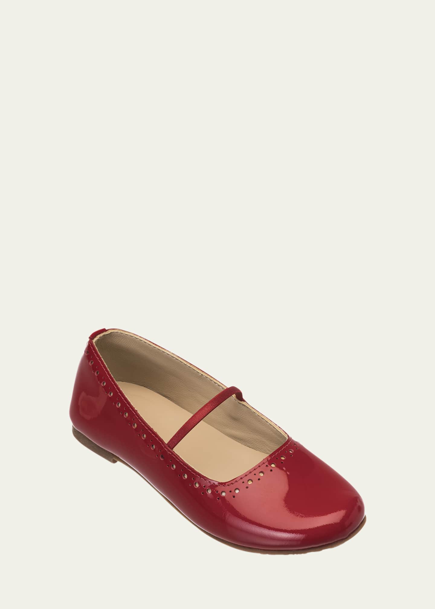 Elephantito Girl's Sasha Ballerina Flats, Baby/Toddler/Kid