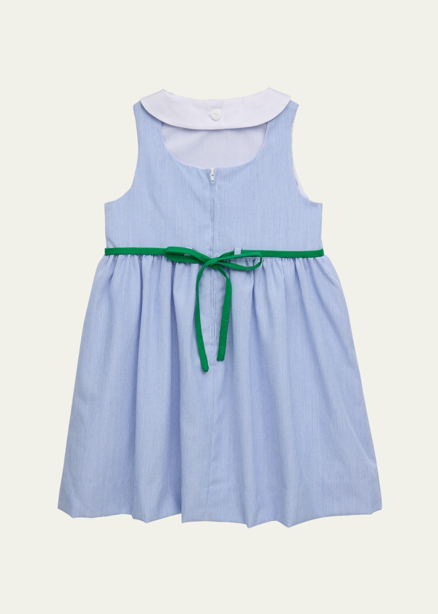 Robe Fille Florence Eiseman - Taille 5 - Rouge - Coupe A-Line - Genou - Occasion Très Bon état