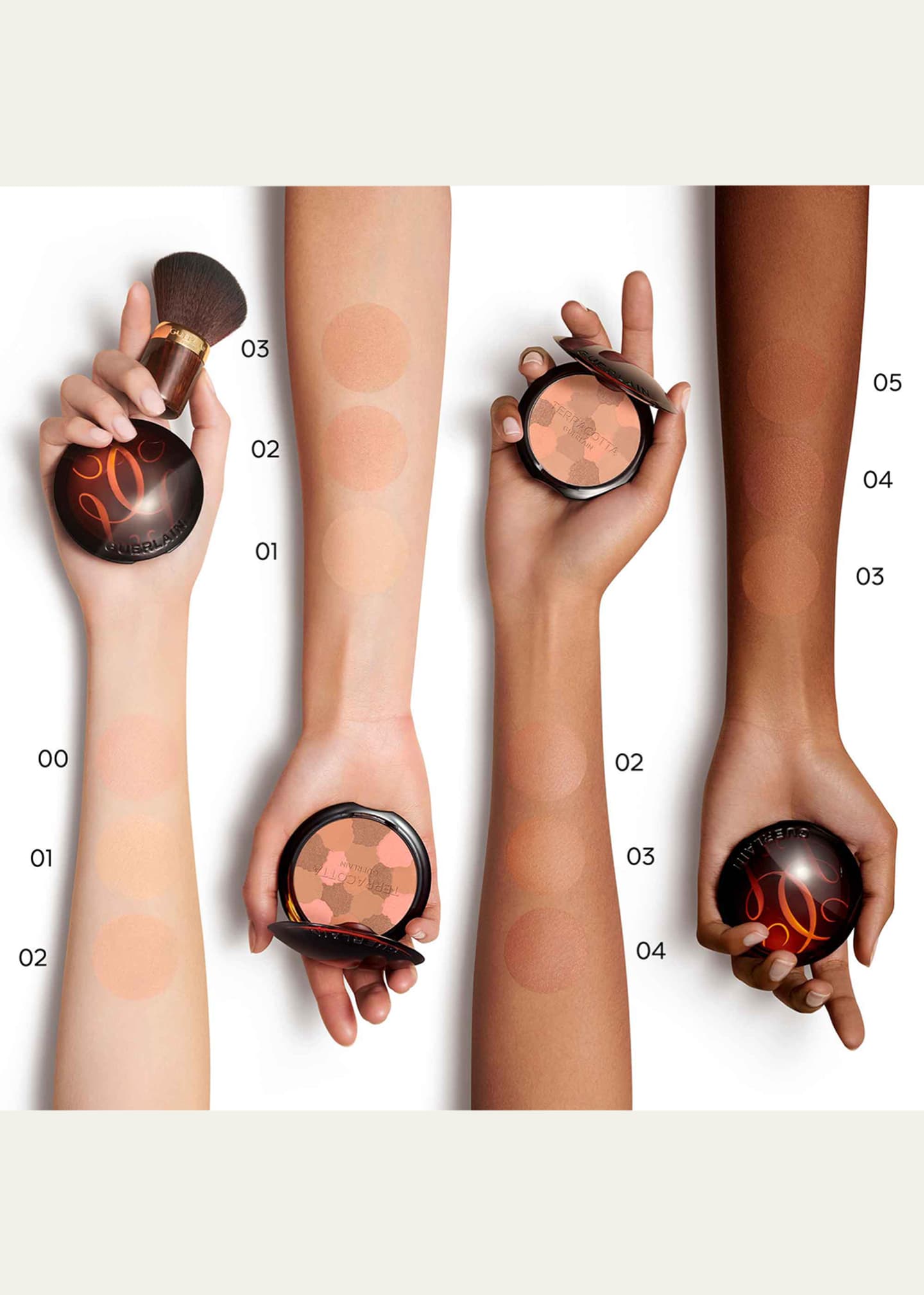最新最全のをすべて Light Terracotta Guerlain Healthy Refill Bronzer Glow 香水(女性用)