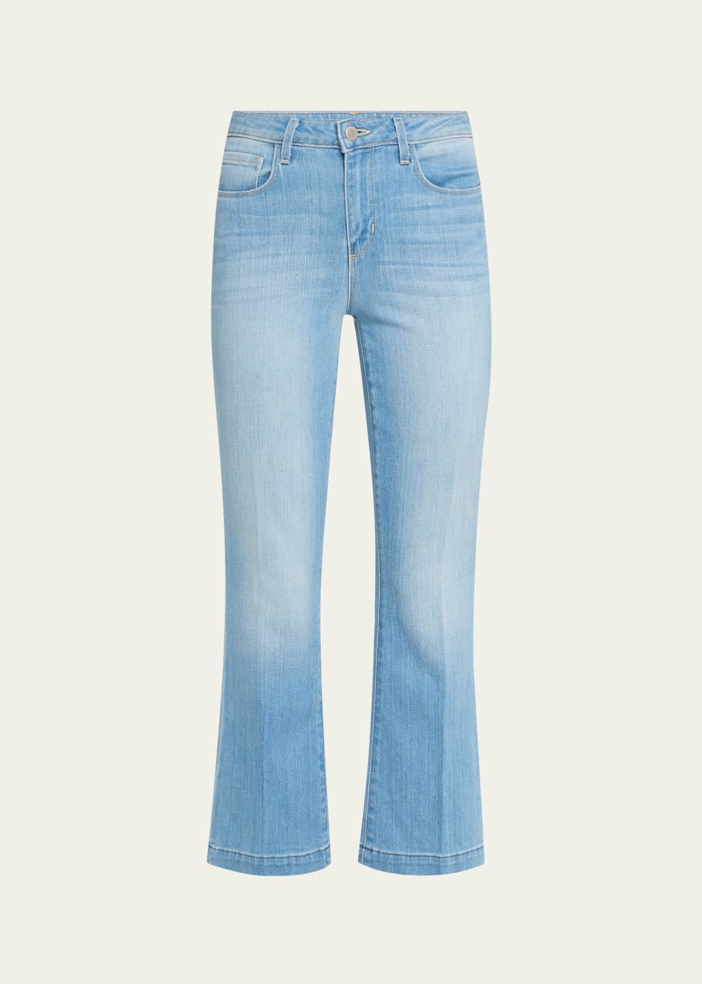 L'Agence Ali High-Rise Slim Flare Jeans Image 1 of 5