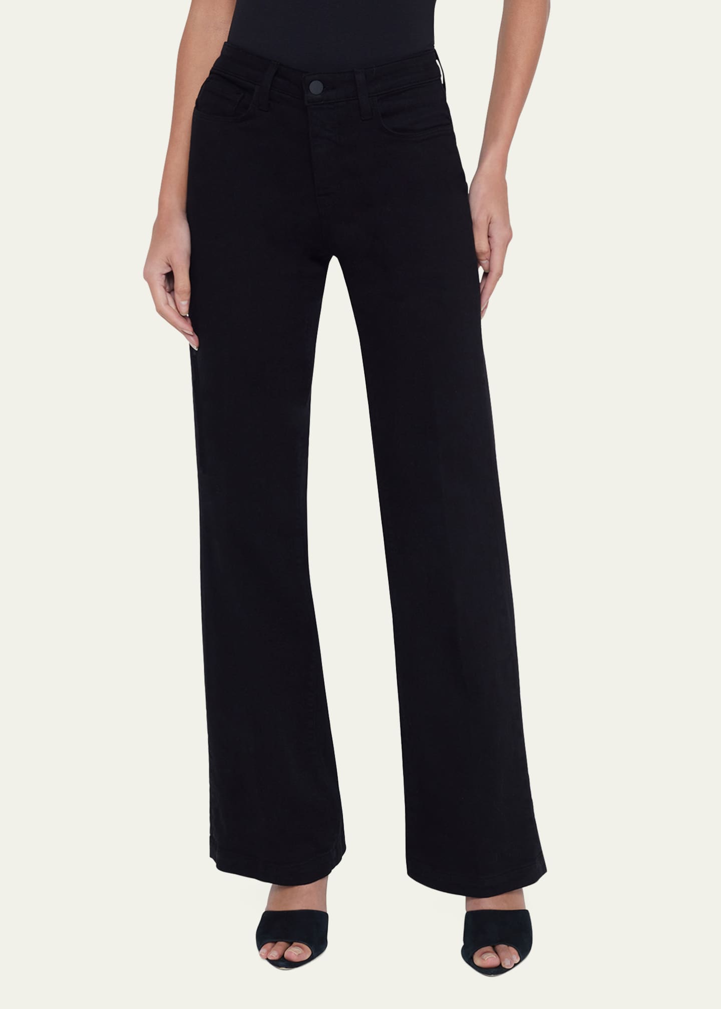 L'Agence Scottie High-Rise Wide-Leg Jeans Image 5 of 5