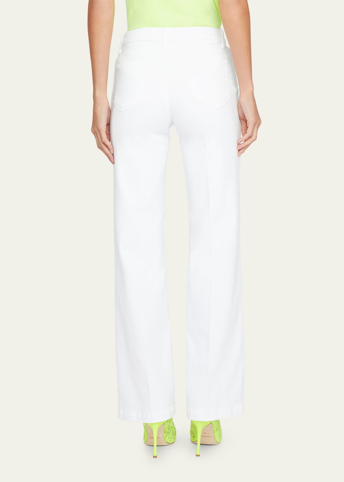 L'Agence Scottie High-Rise Wide-Leg Jeans Image 3 of 5