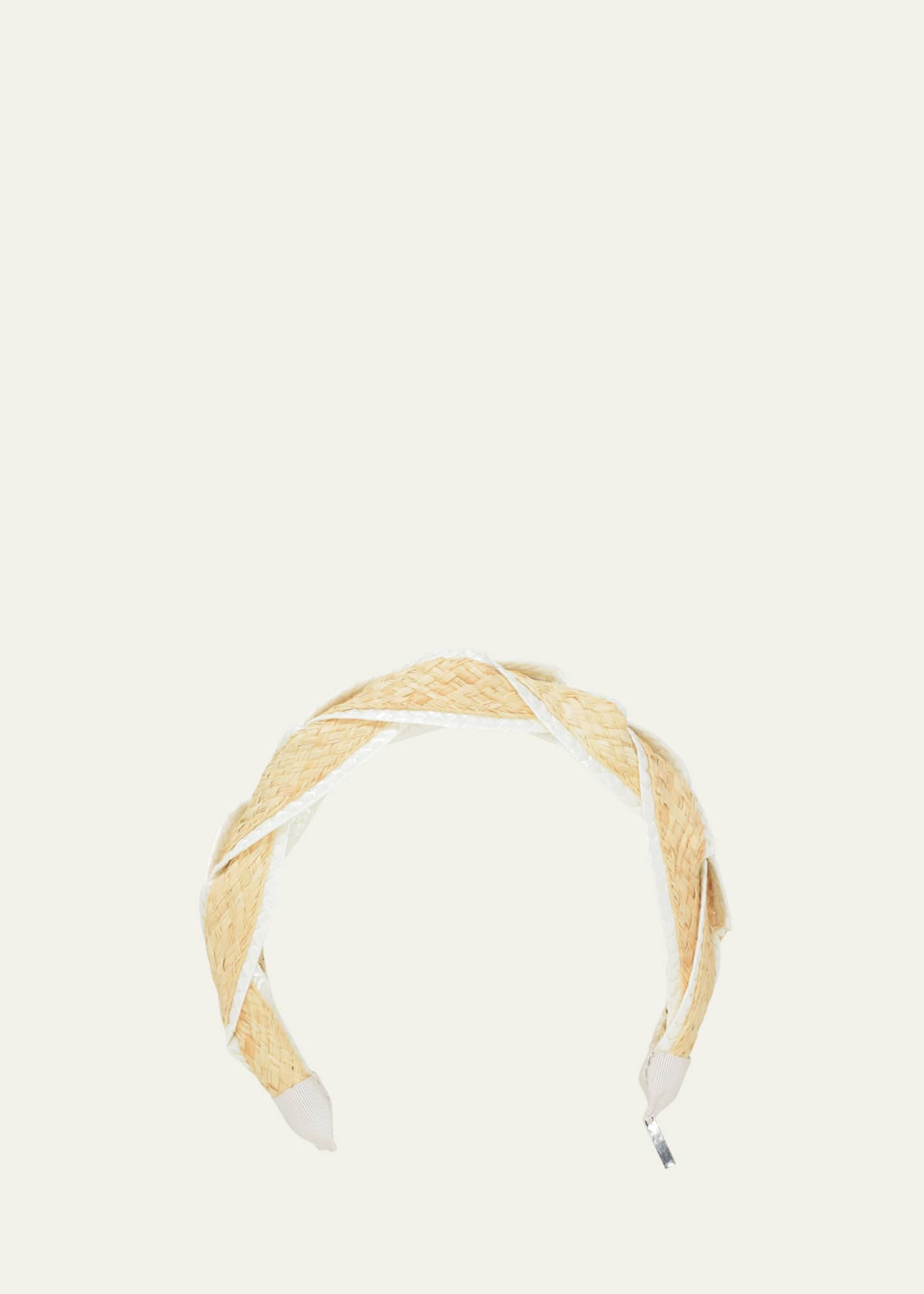 Gigi Burris Ava Braided Straw Headband Image 1 of 3