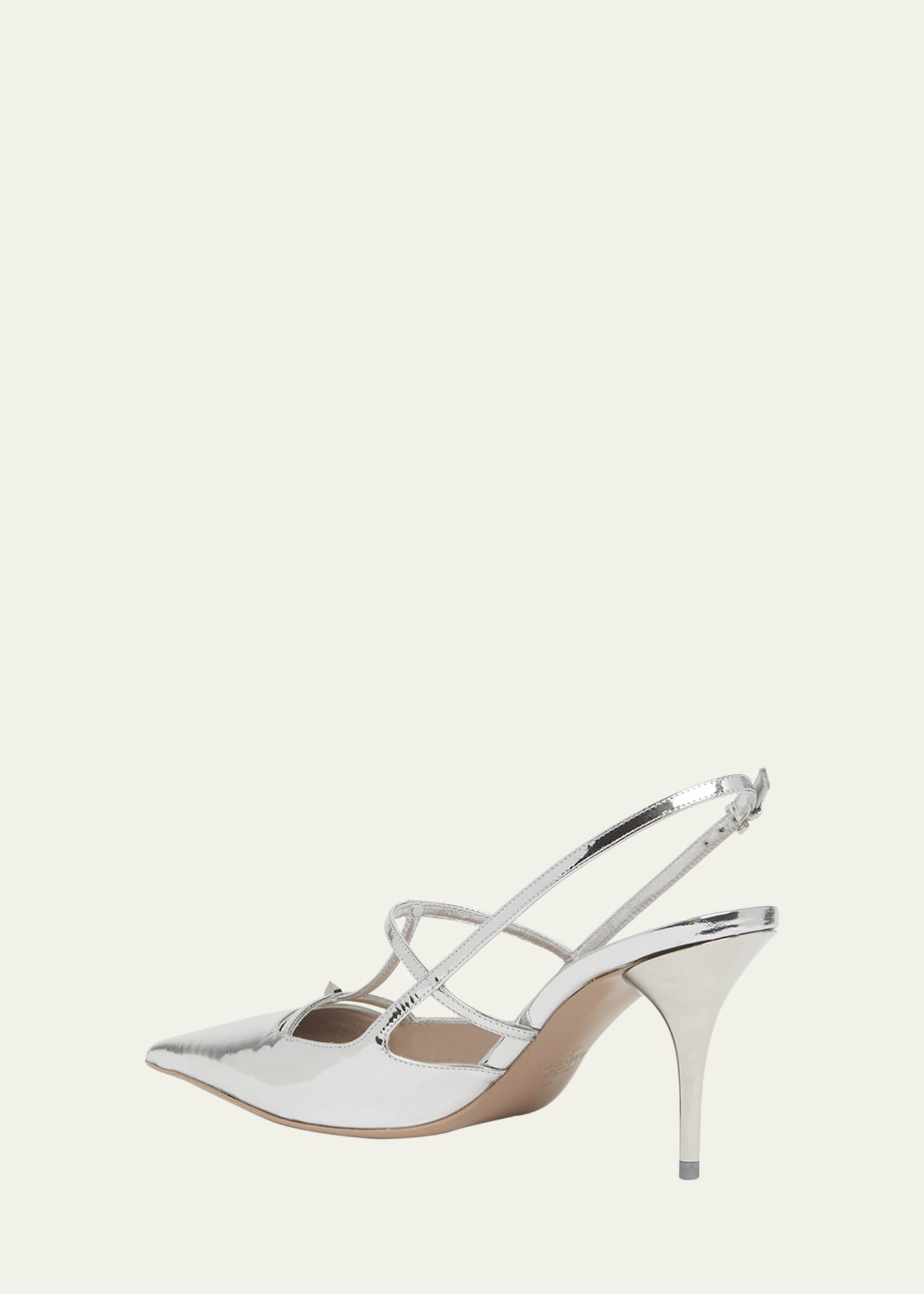 Valentino rockstud slingback pumps on sale