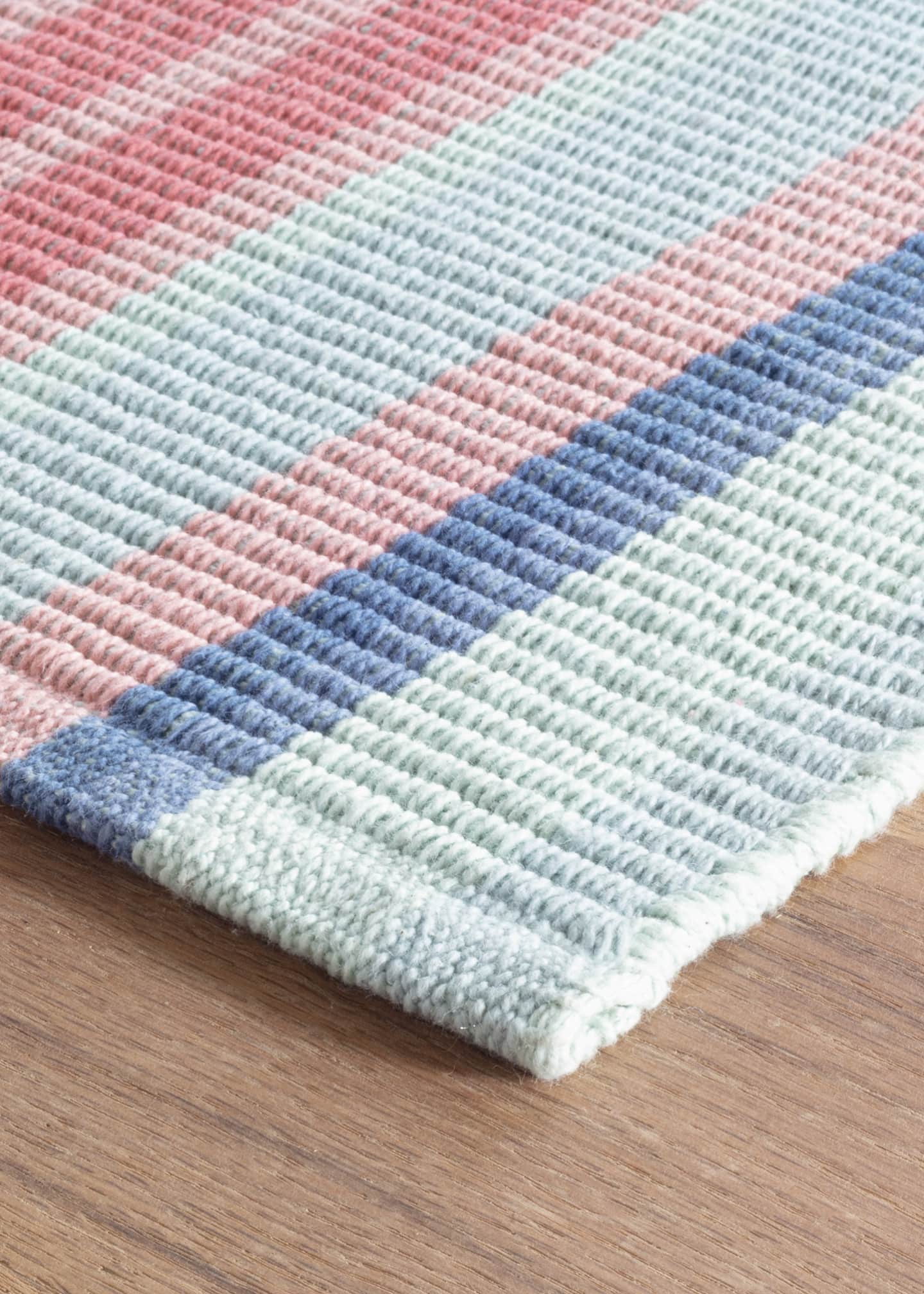 Annie Selke Aruba Stripe Handwoven Cotton Rug, 4' x 6' Image 3 of 3