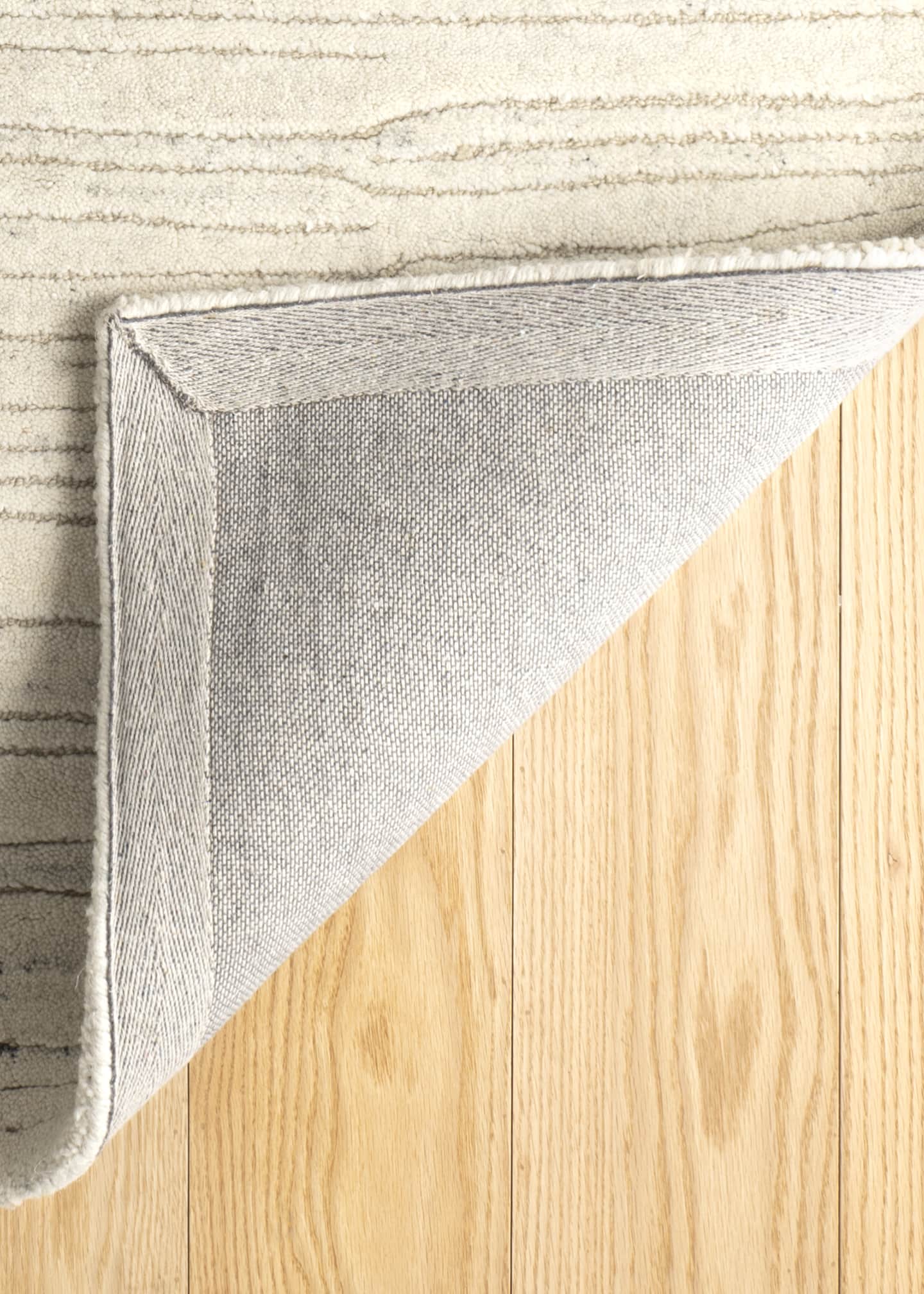 Annie Selke Avery Oatmeal Hand-Tufted Wool Rug, 5' x 8' Image 5 of 5