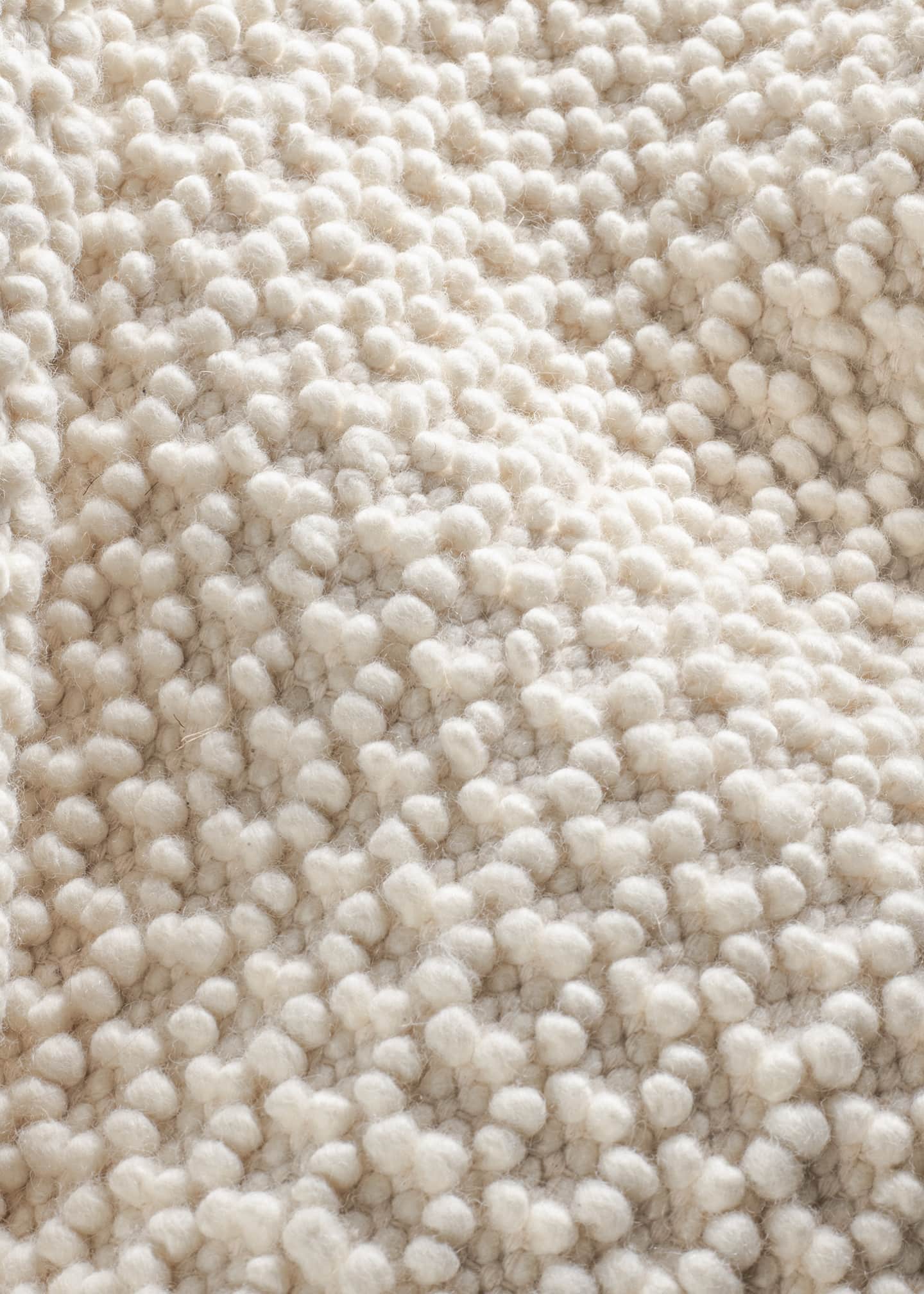 Annie Selke Hooper Ivory Handwoven Rug, 8' x 10' Image 4 of 5