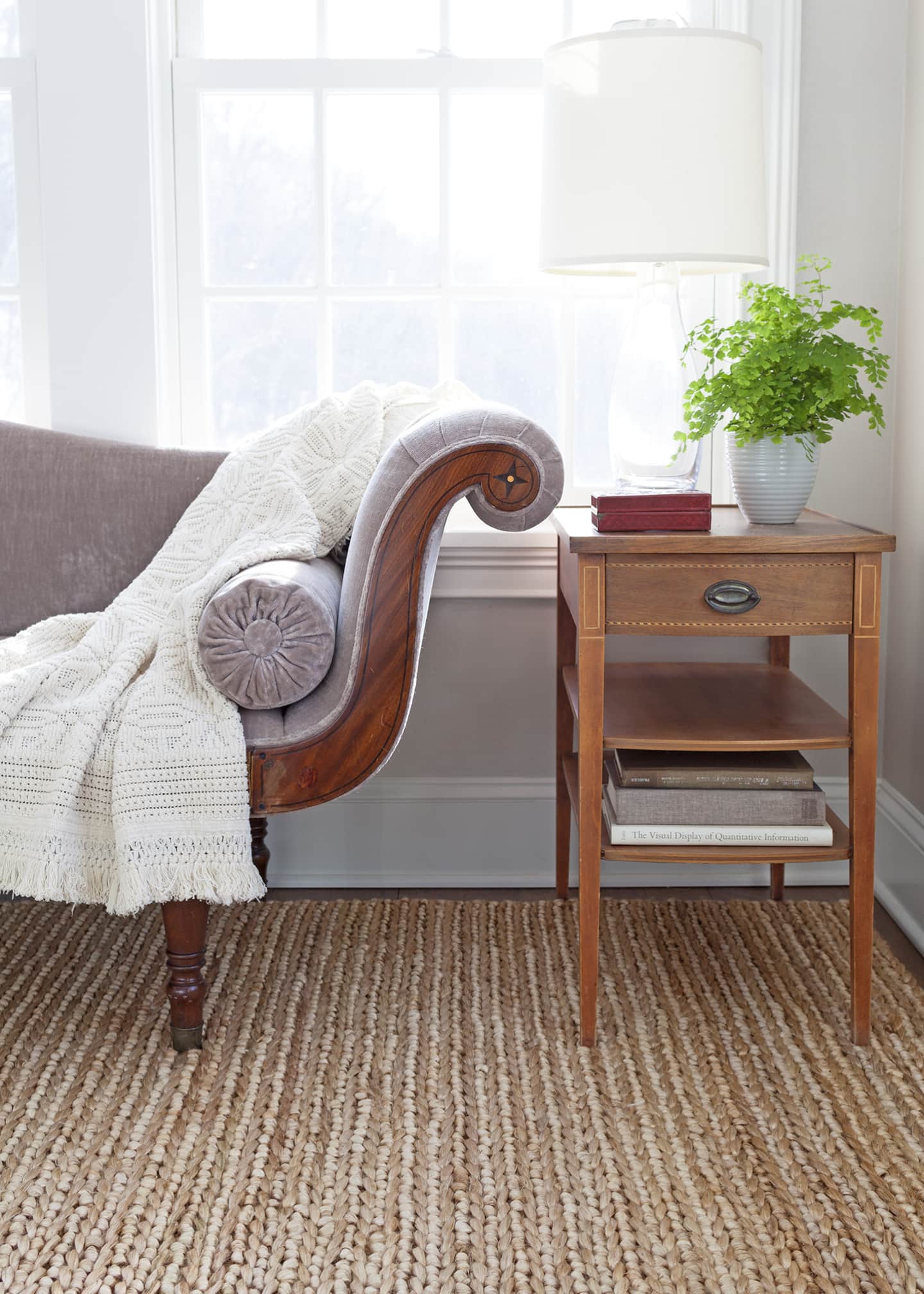 Annie Selke Jute Bleached Oak Handwoven Rug, 10' x 14' Image 2 of 5
