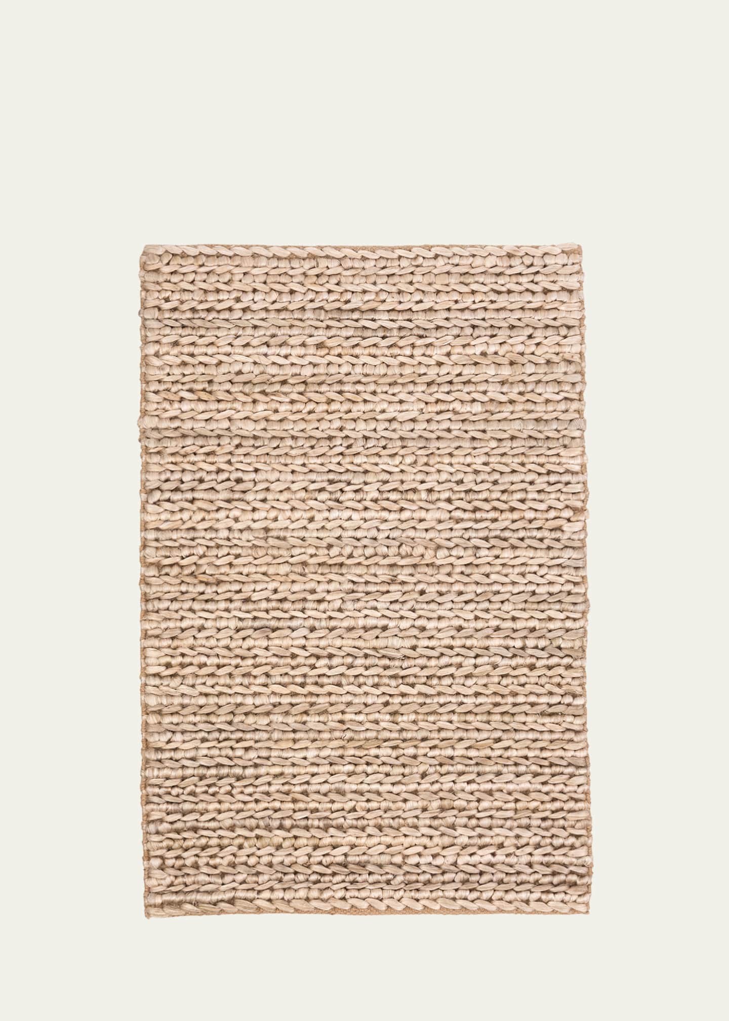 Annie Selke Jute Bleached Oak Handwoven Rug, 10' x 14' Image 1 of 5