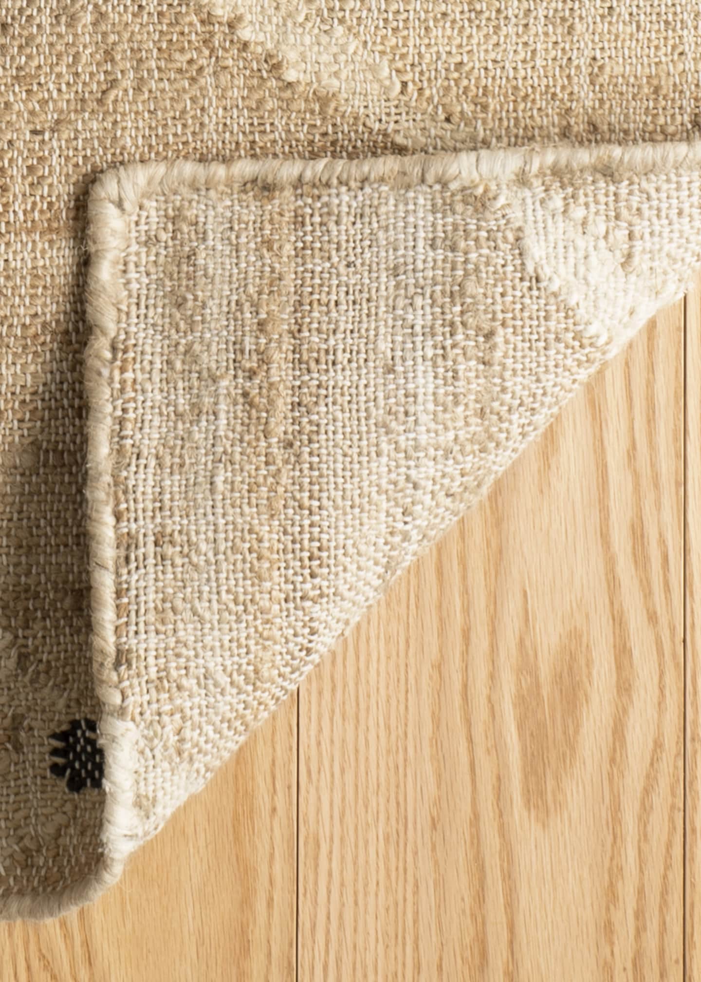 Annie Selke Kali Natural Handwoven Rug, 8' x 10' Image 4 of 4