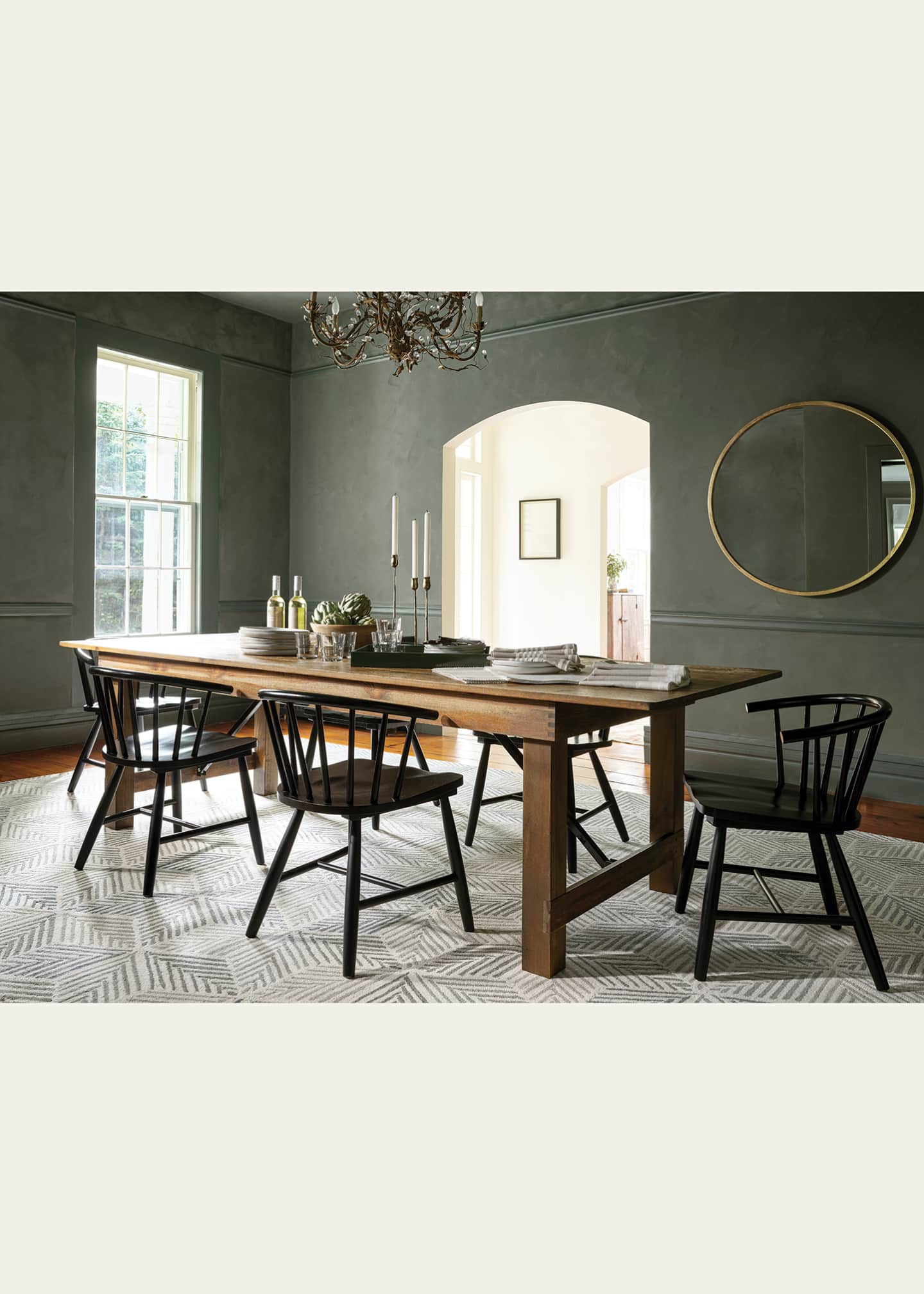 Annie Selke Karari Blue Hand-Hooked Rug, 10' x 14' Image 3 of 5