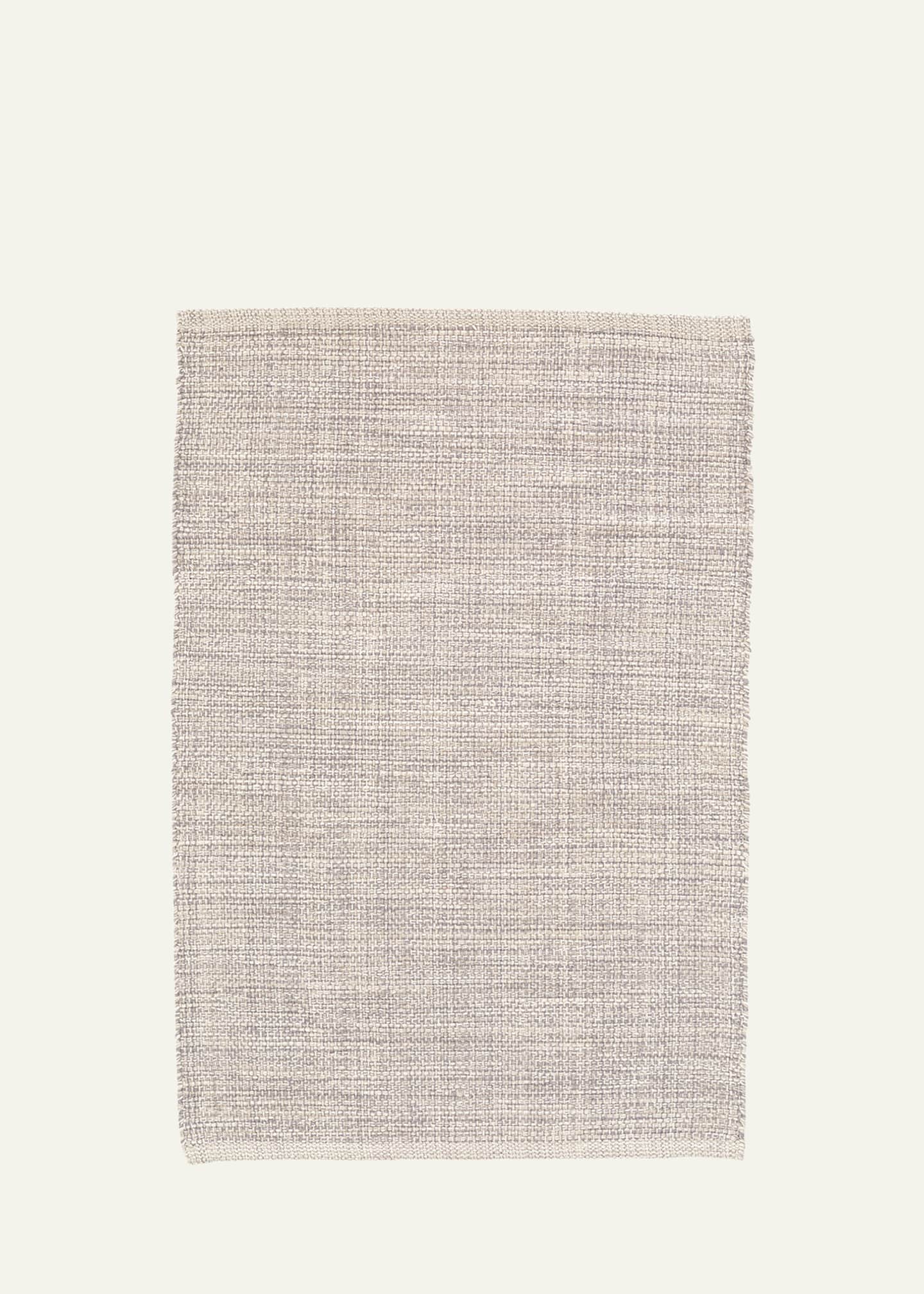 Annie Selke Marled Grey Handwoven Rug, 6' x 9' Image 1 of 5