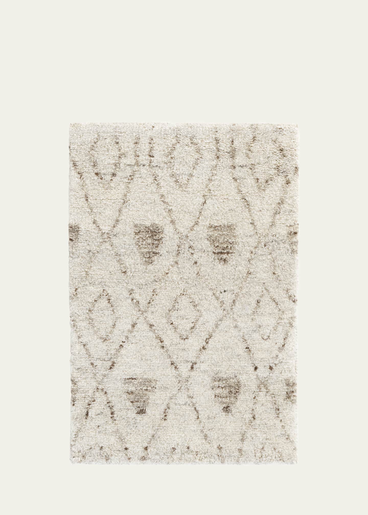 Annie Selke Masinissa Natural Hand-Knotted Rug, 10' x 14' Image 1 of 5