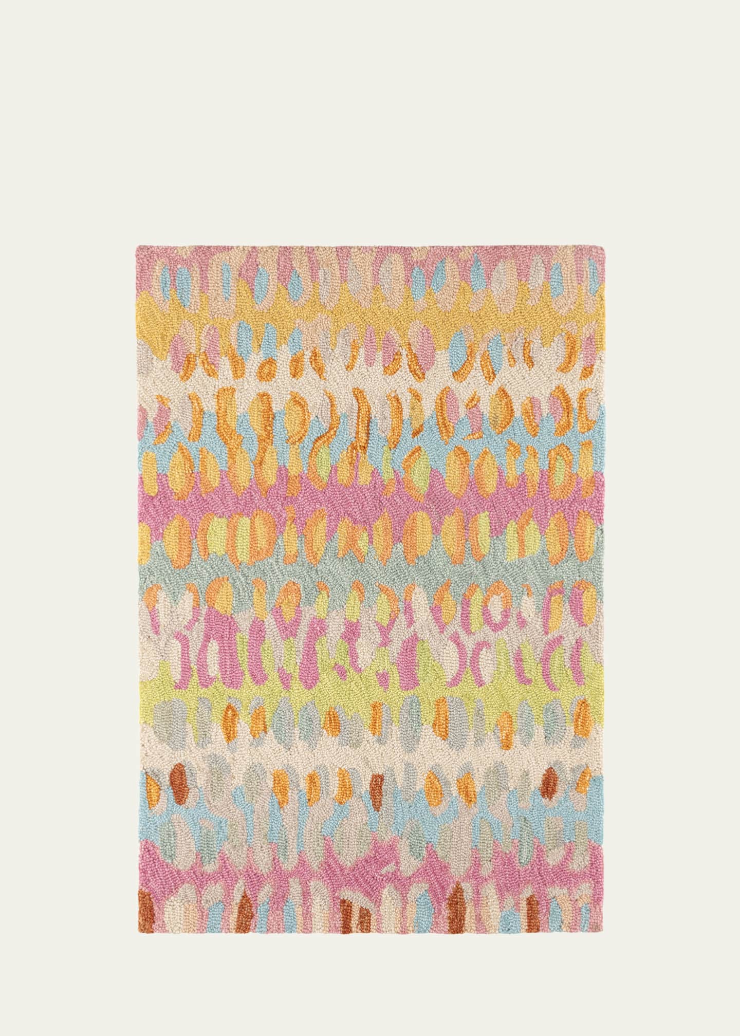 Annie Selke Paint Chip Confetti Micro-Hooked Rug, 9' x 12' Image 1 of 5